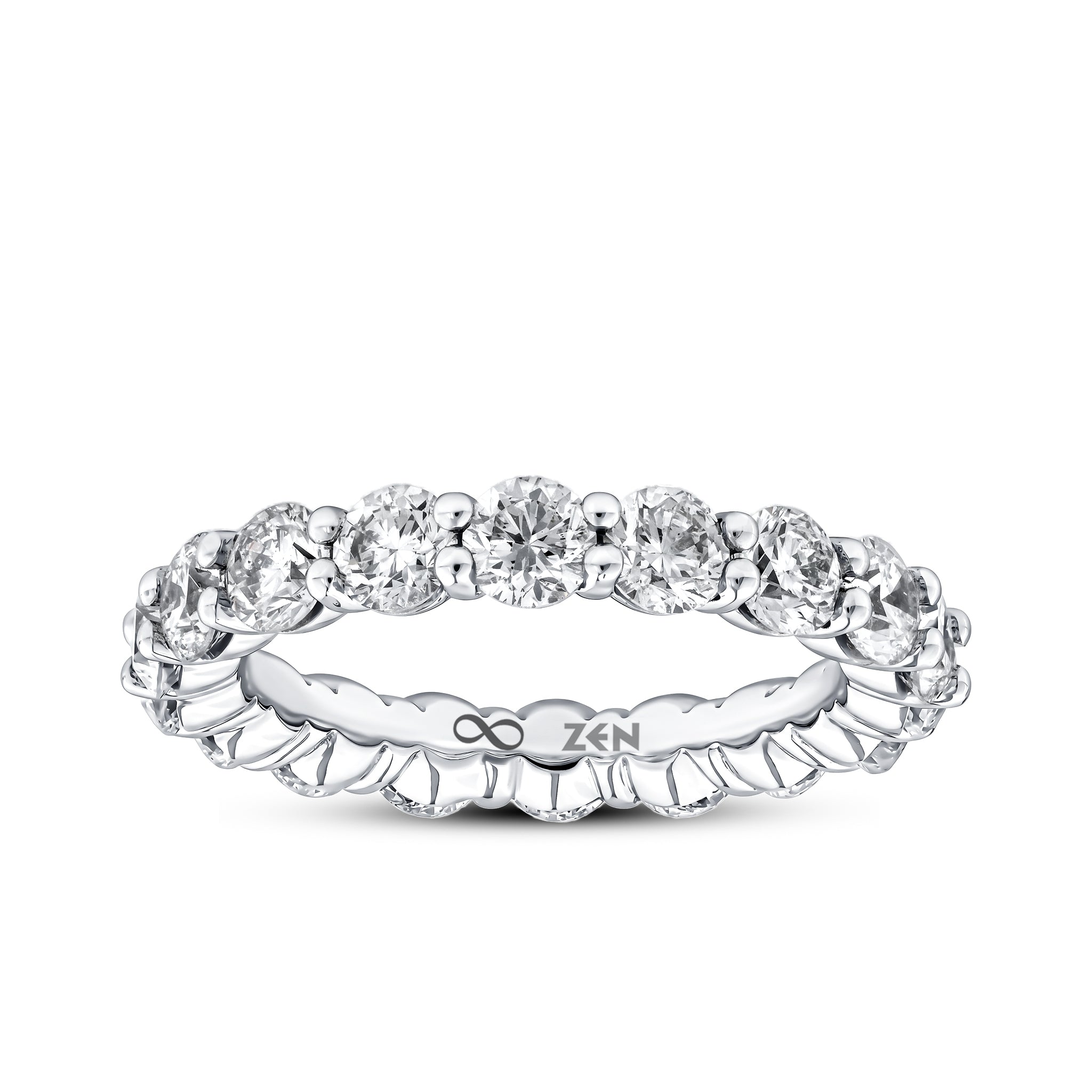 Diamond Eternity Engagement Ring