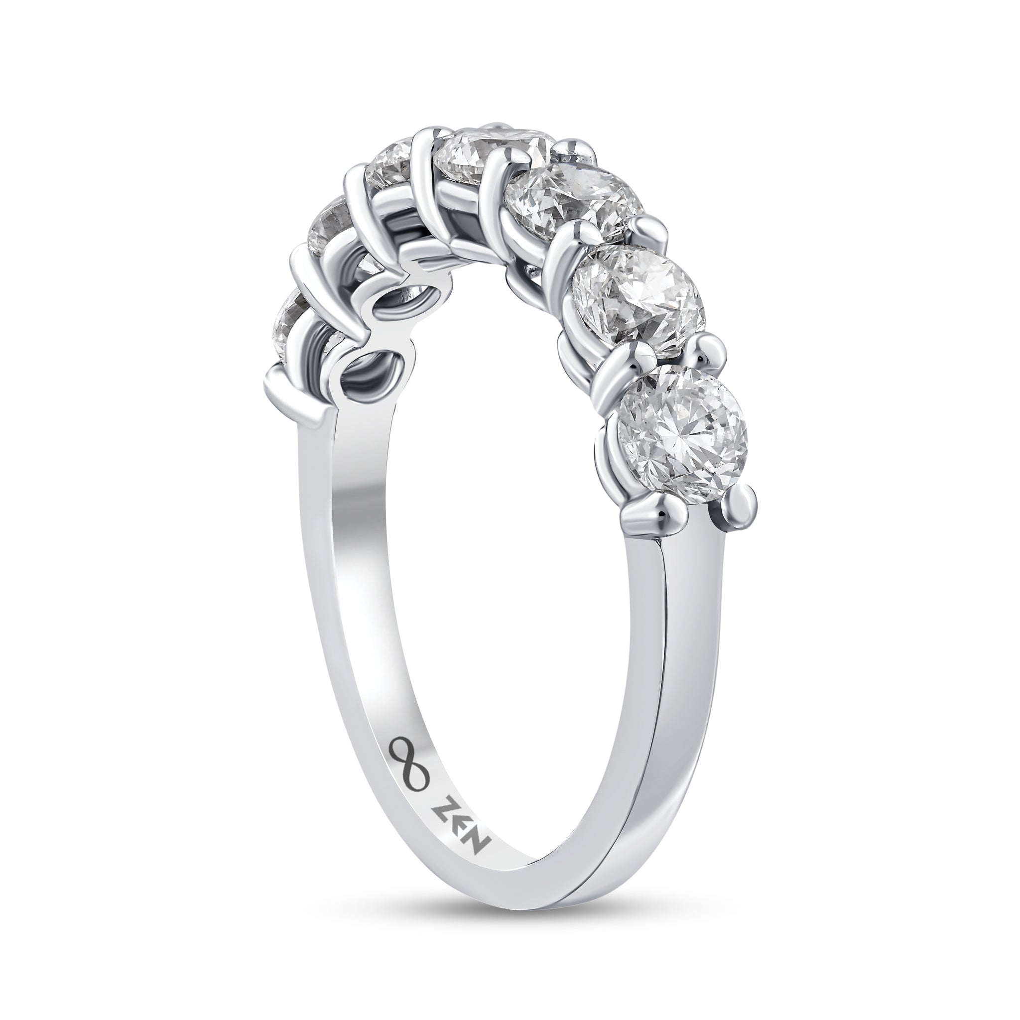 Diamond Half Eternity Ring
