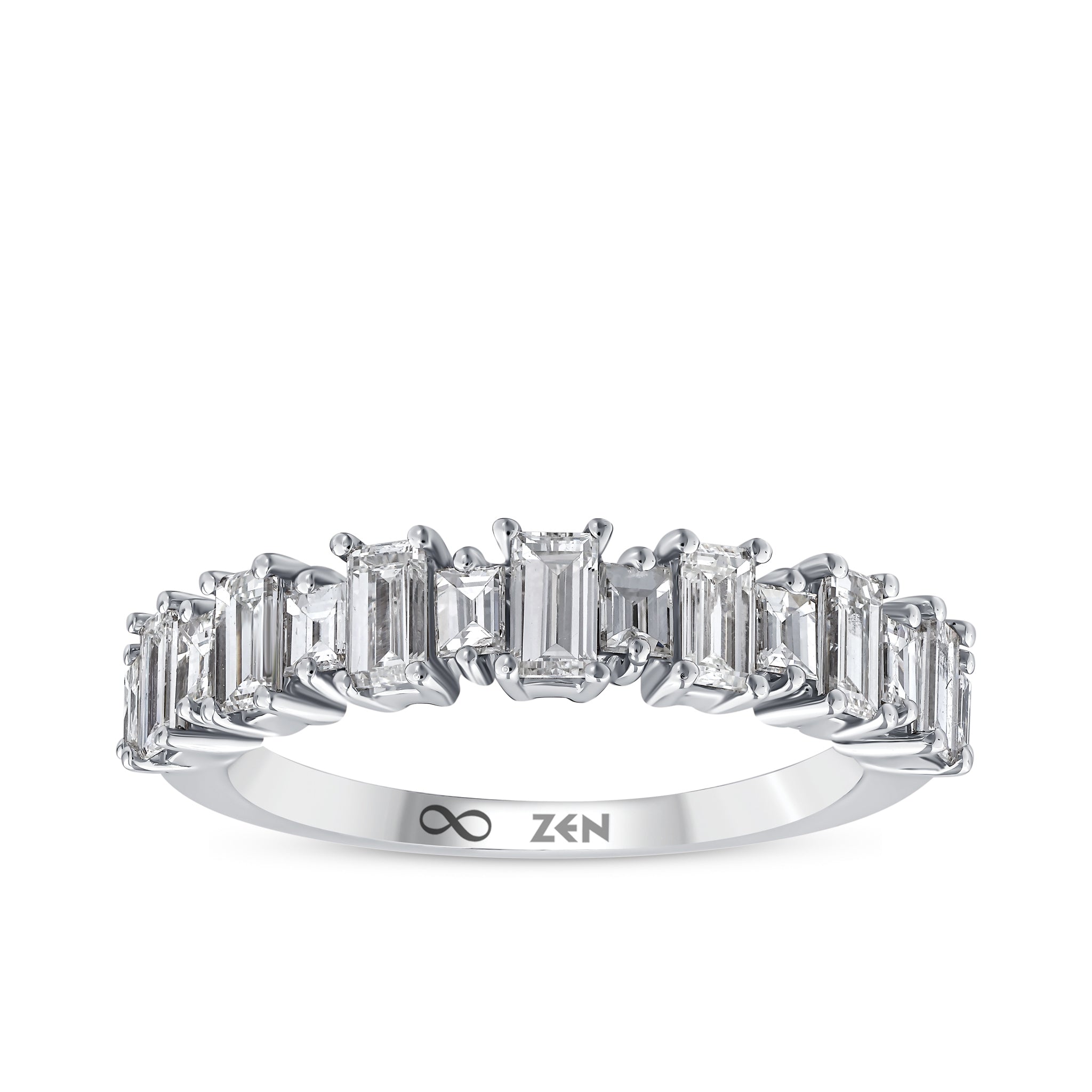 Diamond Half Eternity Ring