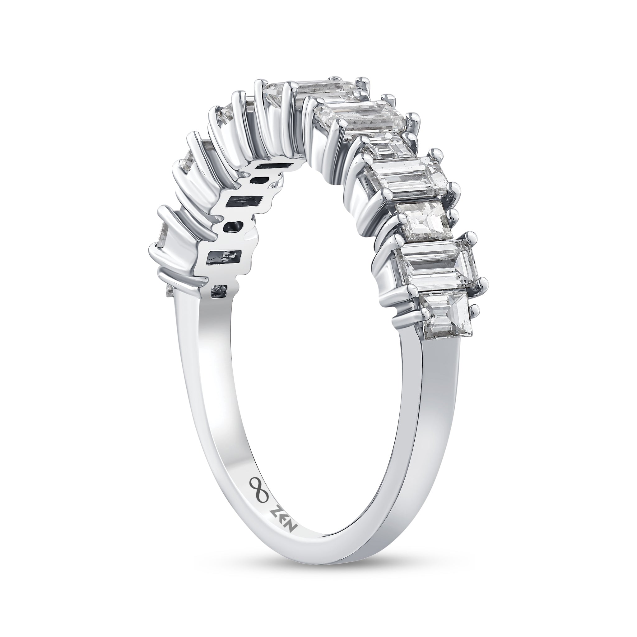 Diamond Half Eternity Ring
