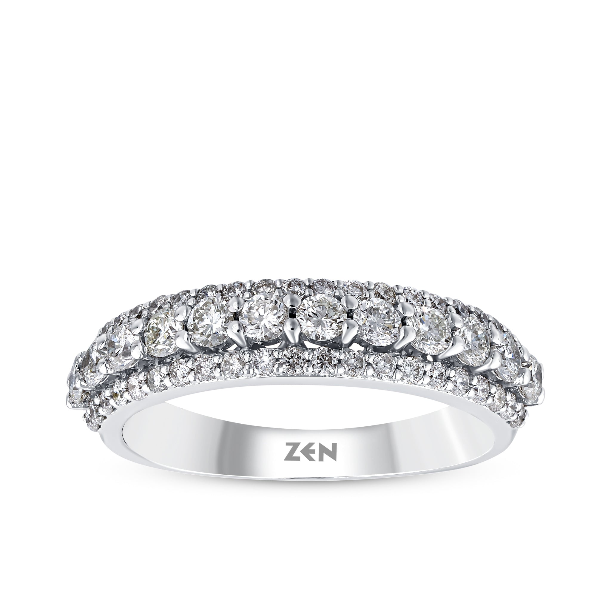 Diamond Half Eternity Ring