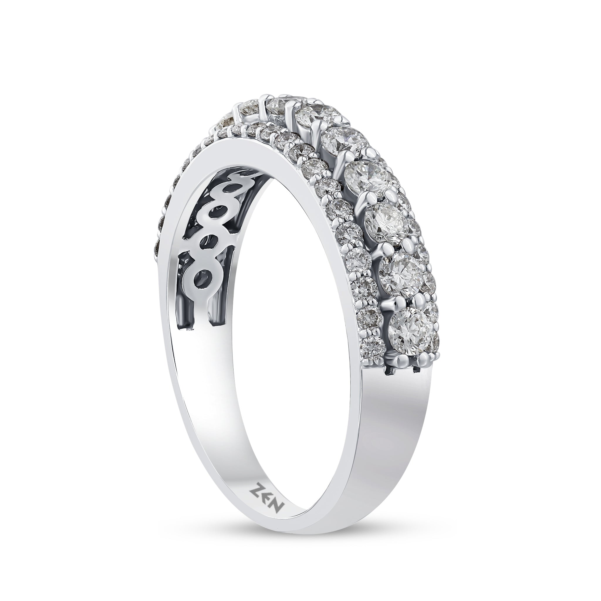 Diamond Half Eternity Ring