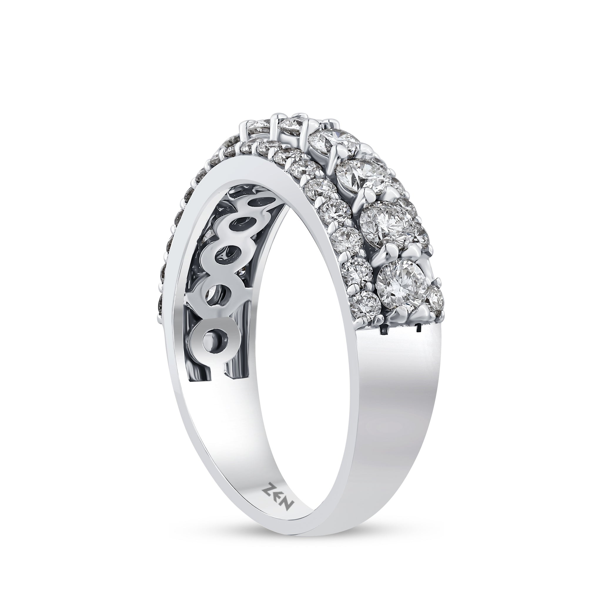 Diamond Half Eternity Ring