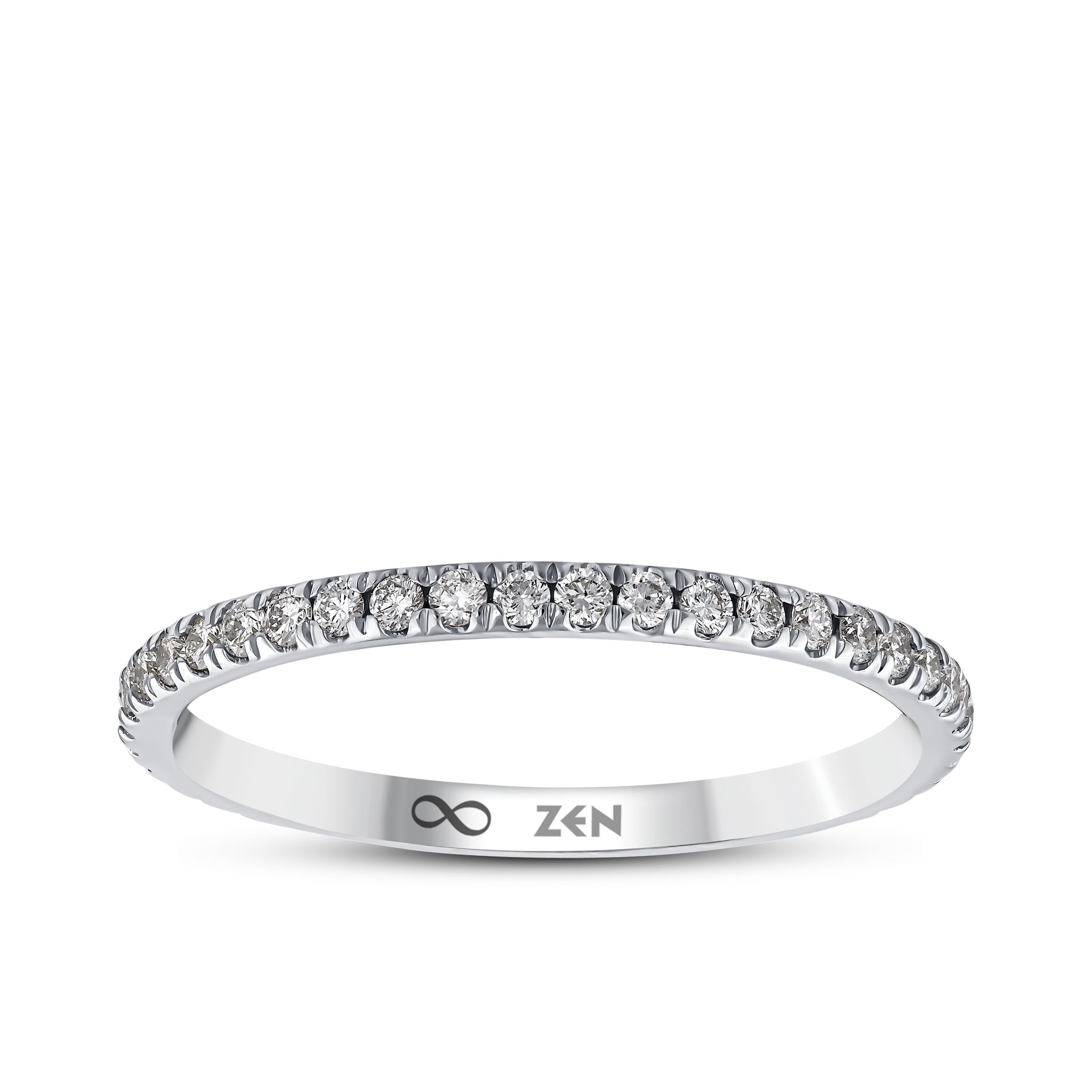 Diamond Half Eternity Ring