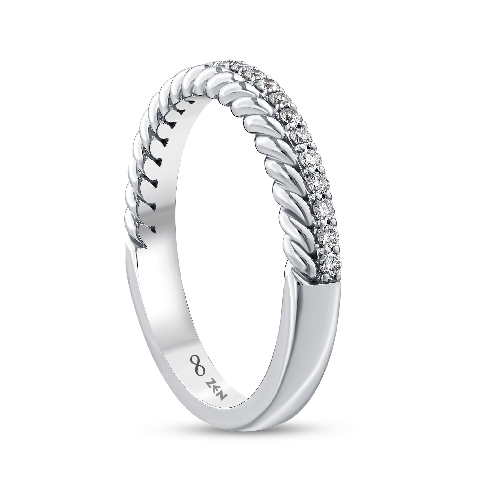 Diamond Half Eternity Ring