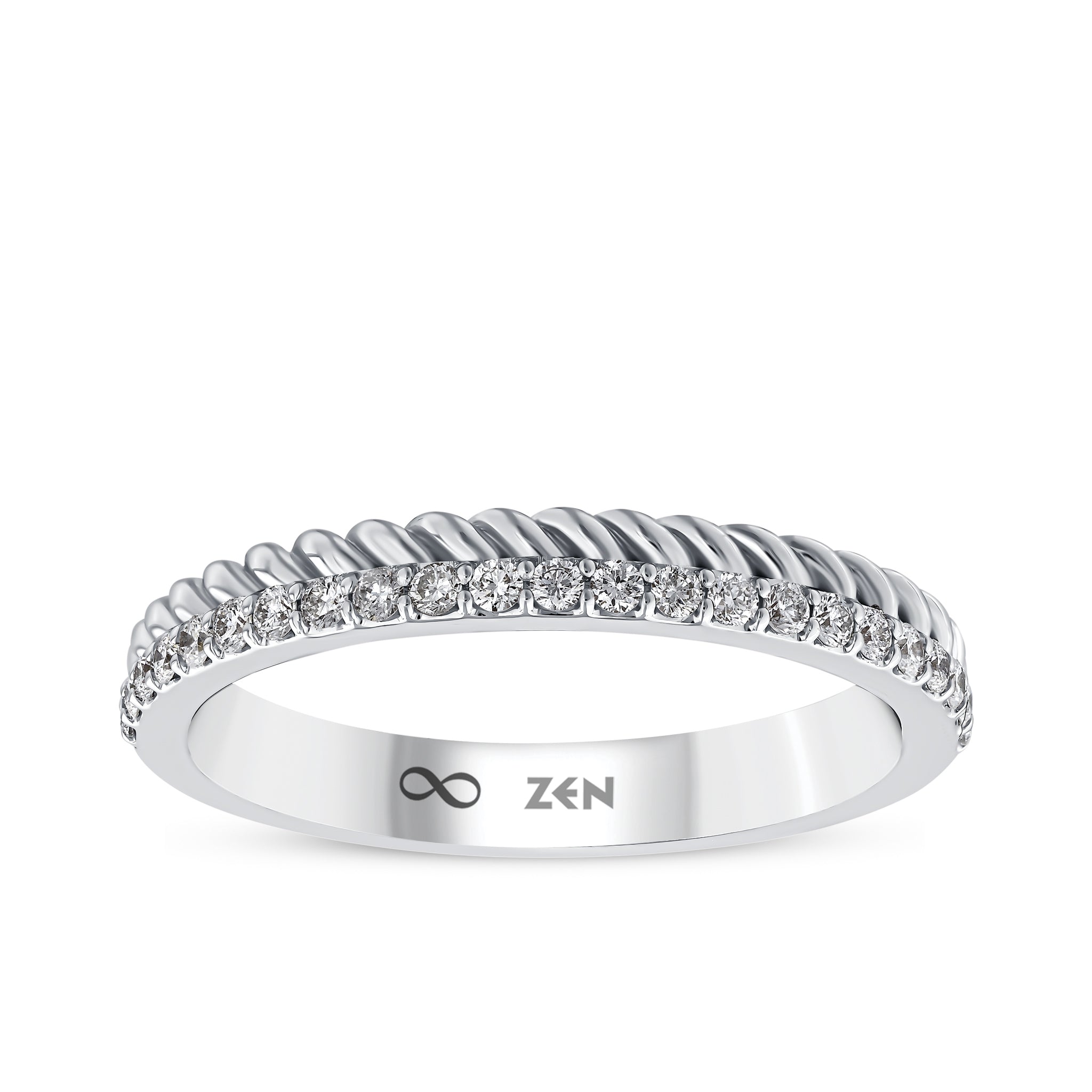 Diamond Half Eternity Ring