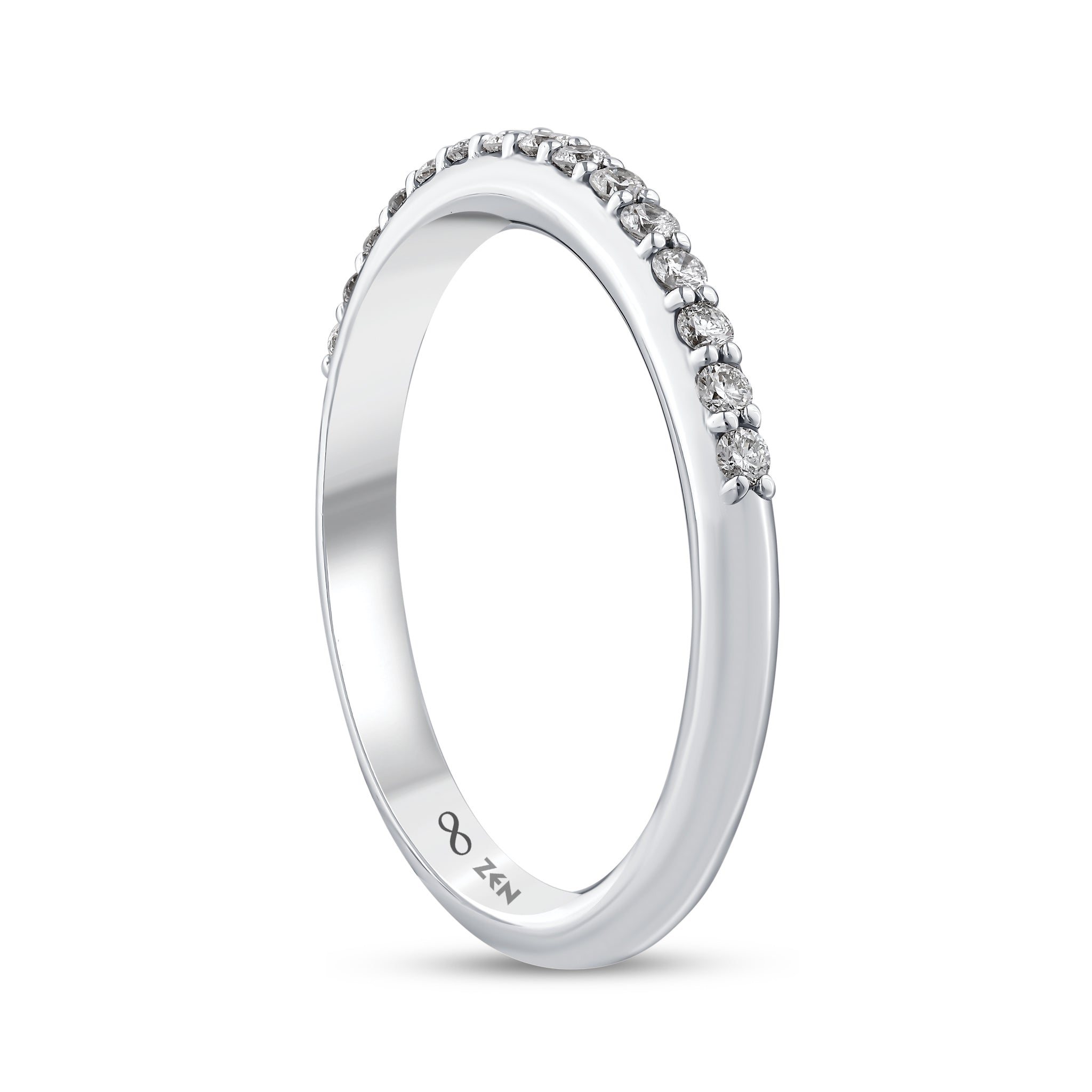 Diamond Half Eternity Ring