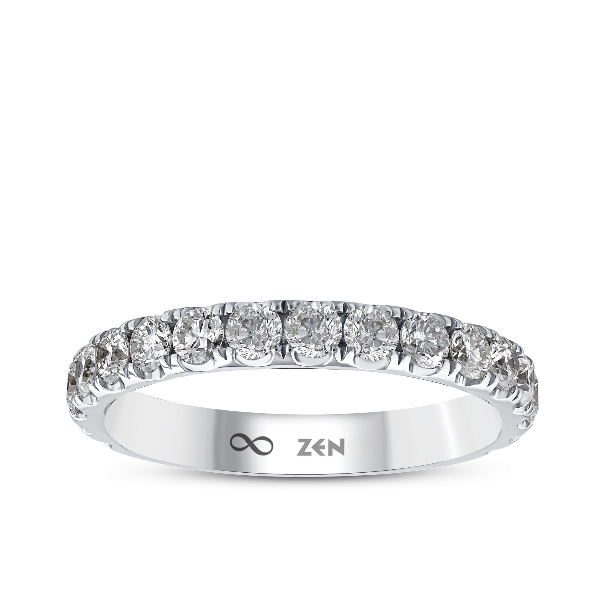 Diamond Half Eternity Ring