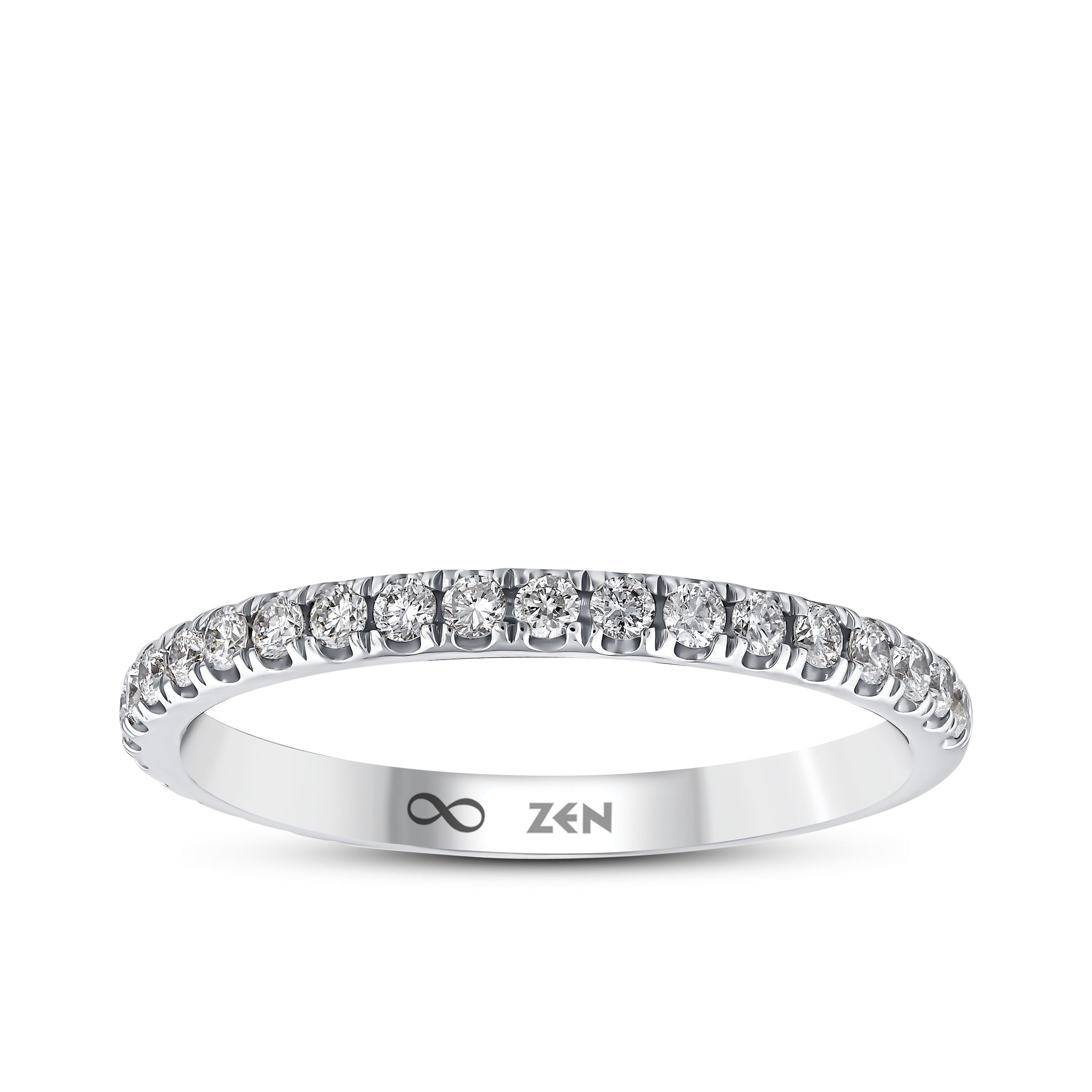 Diamond Half Eternity Ring