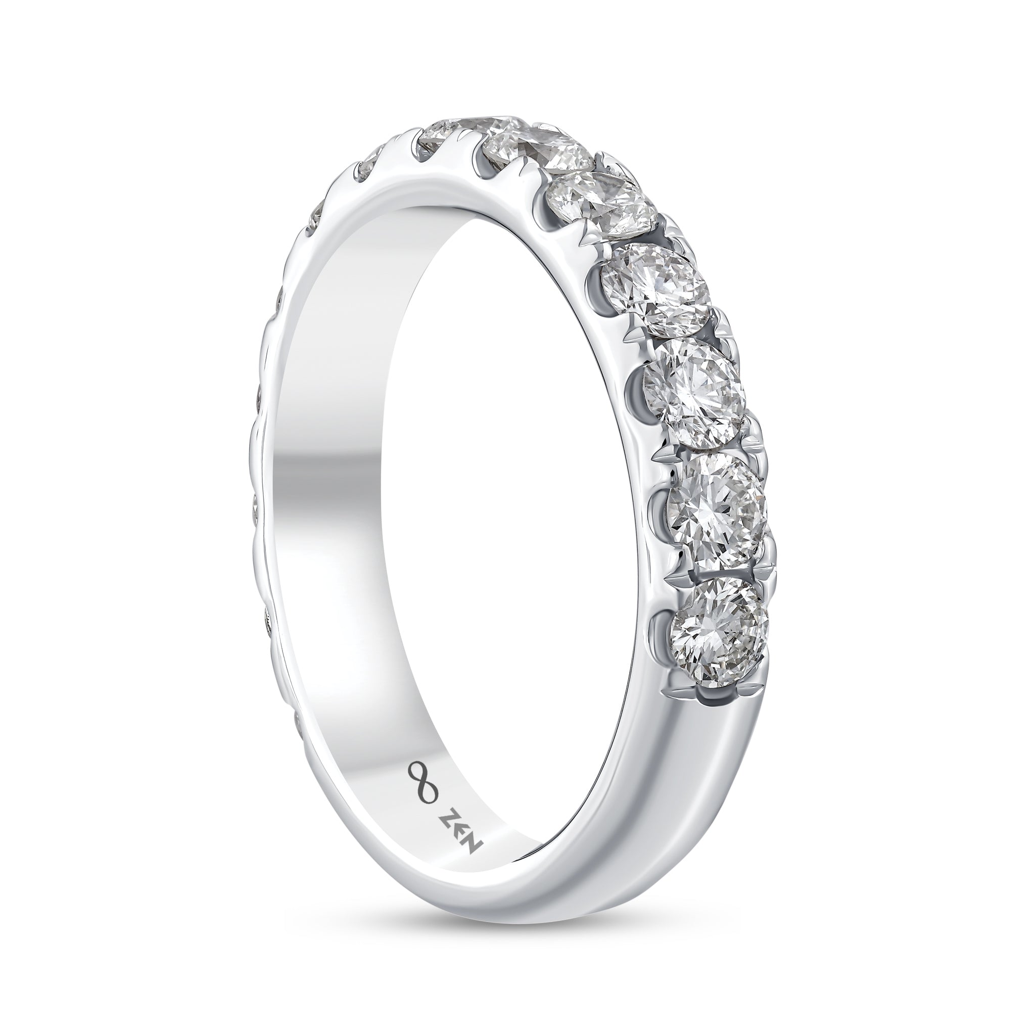 Diamond Half Eternity Ring