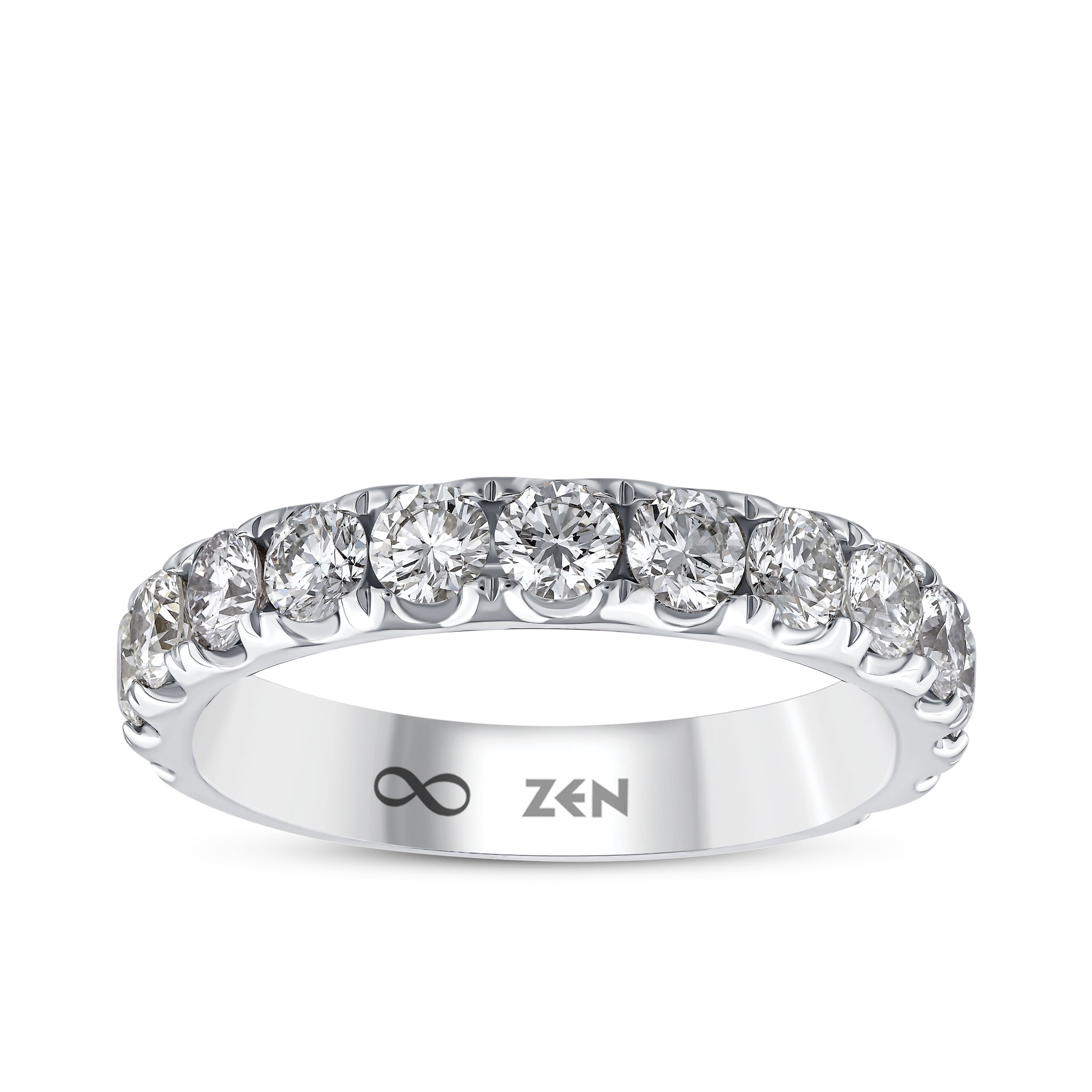 Diamond Half Eternity Ring