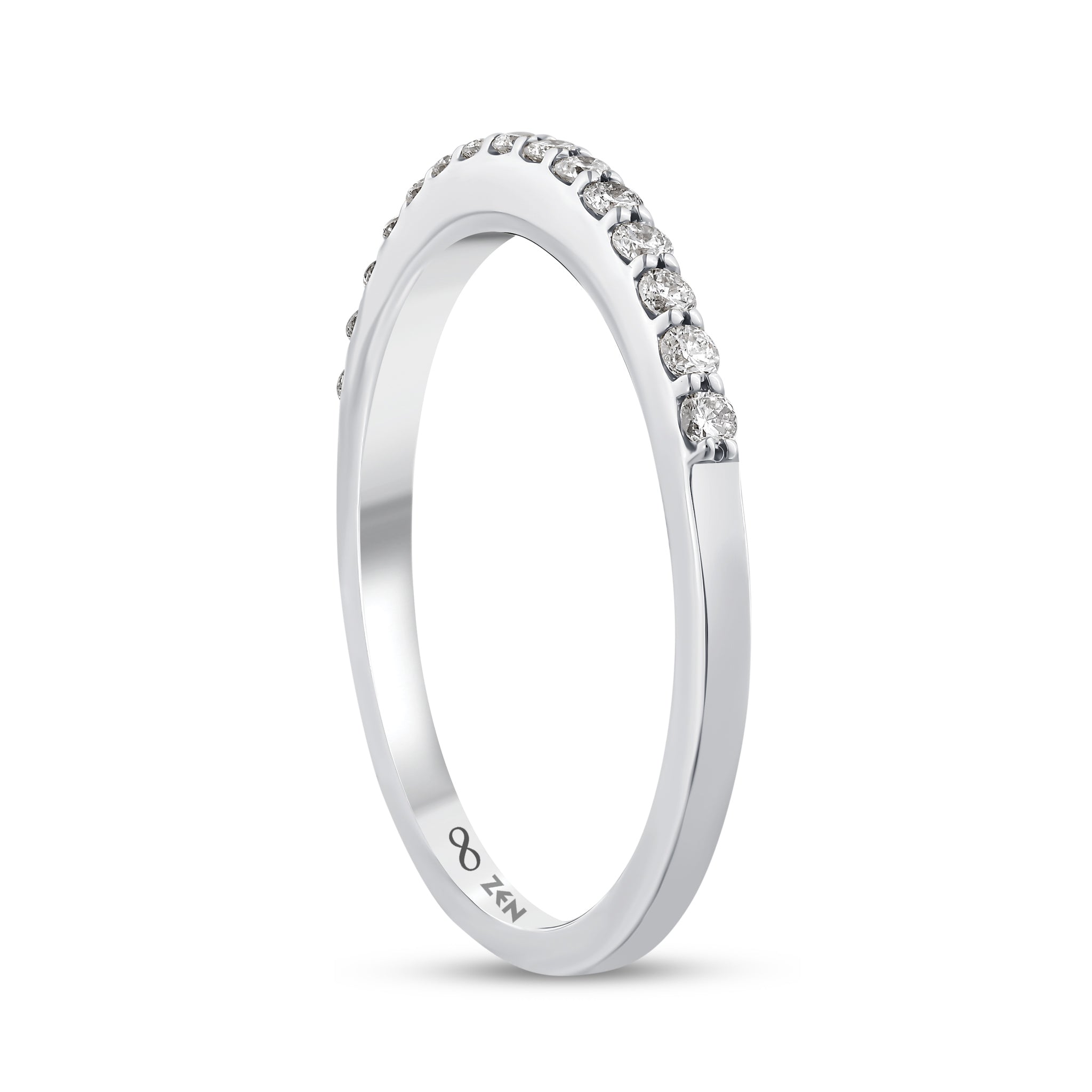 Diamond Half Eternity Ring