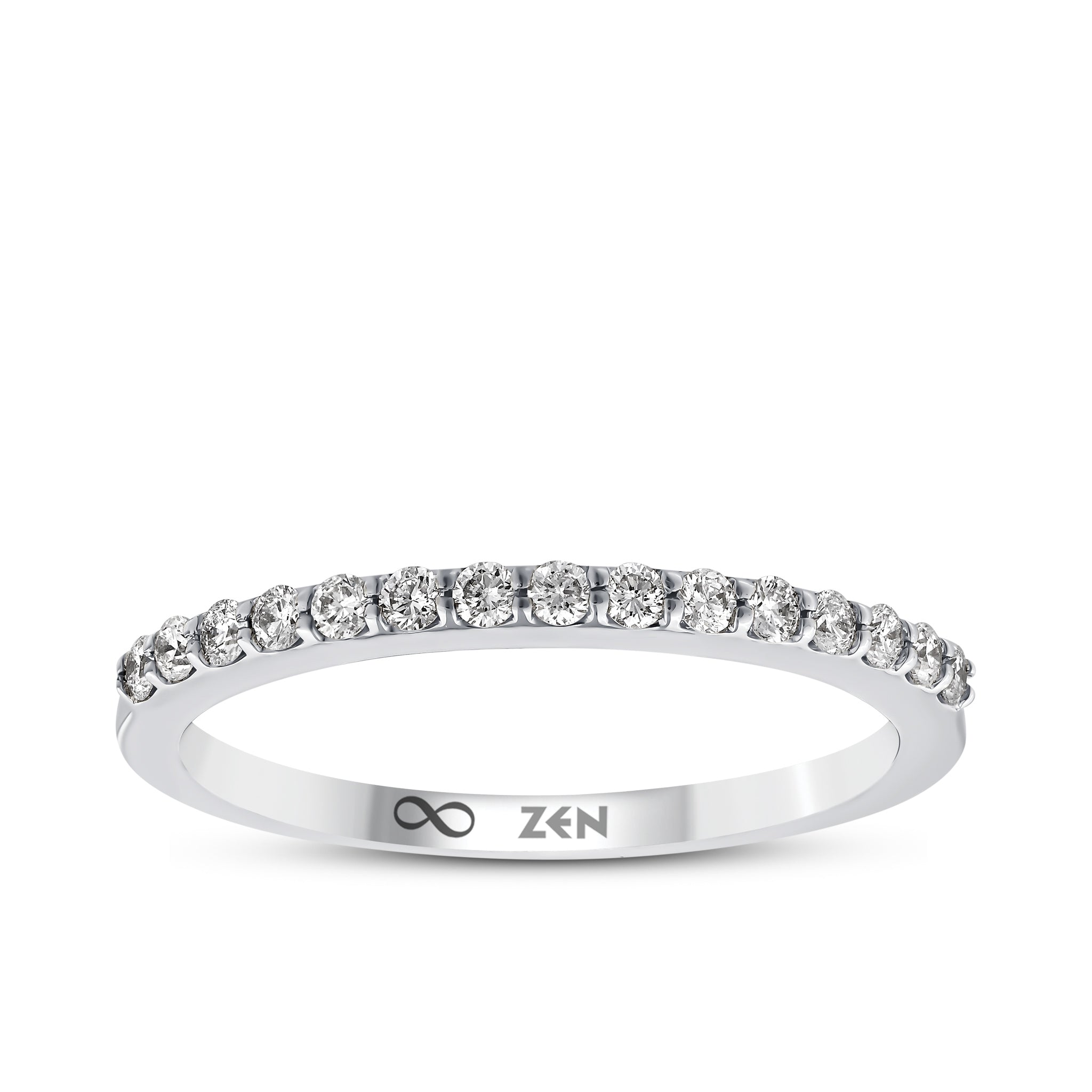Diamond Half Eternity Ring