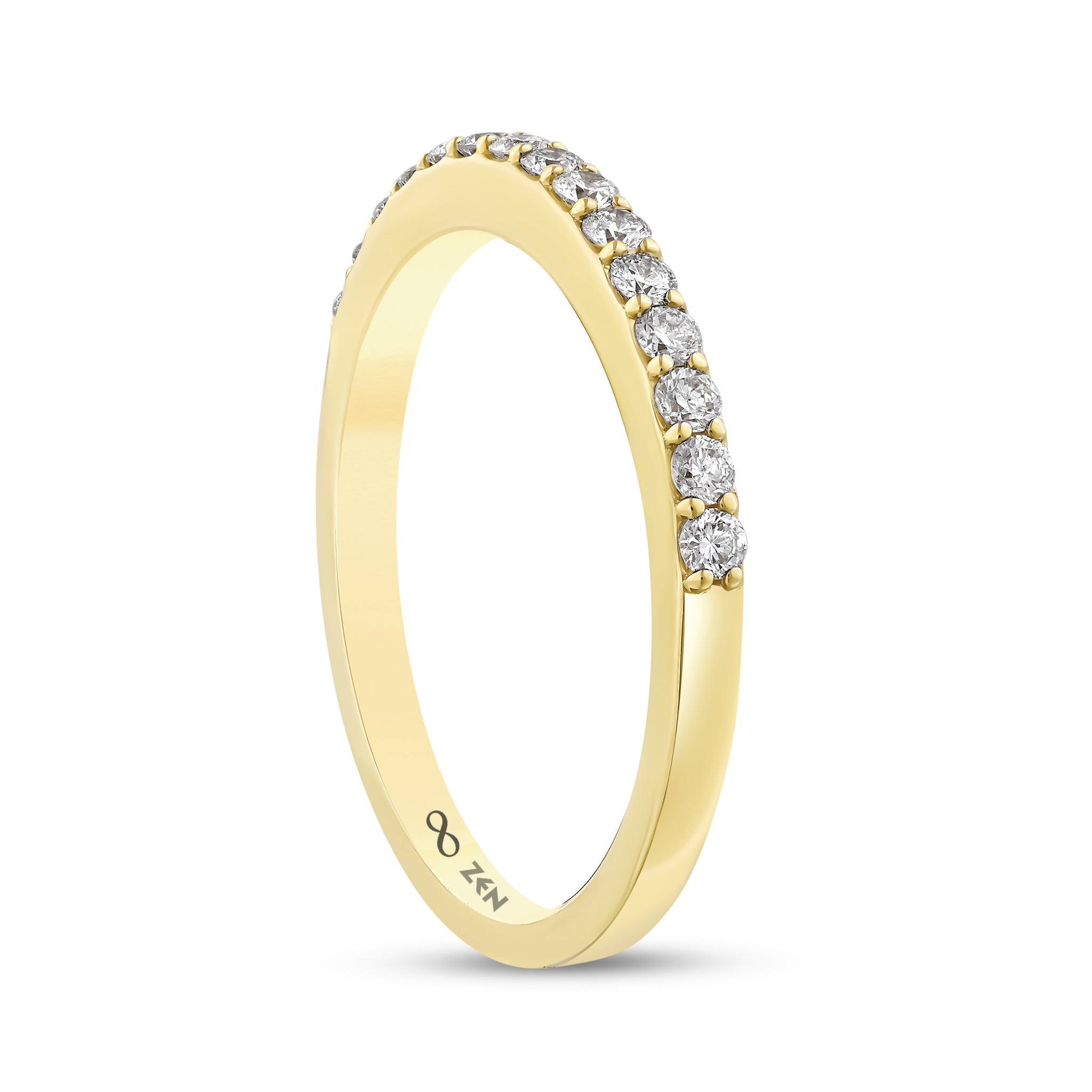 Diamond Half Eternity Ring