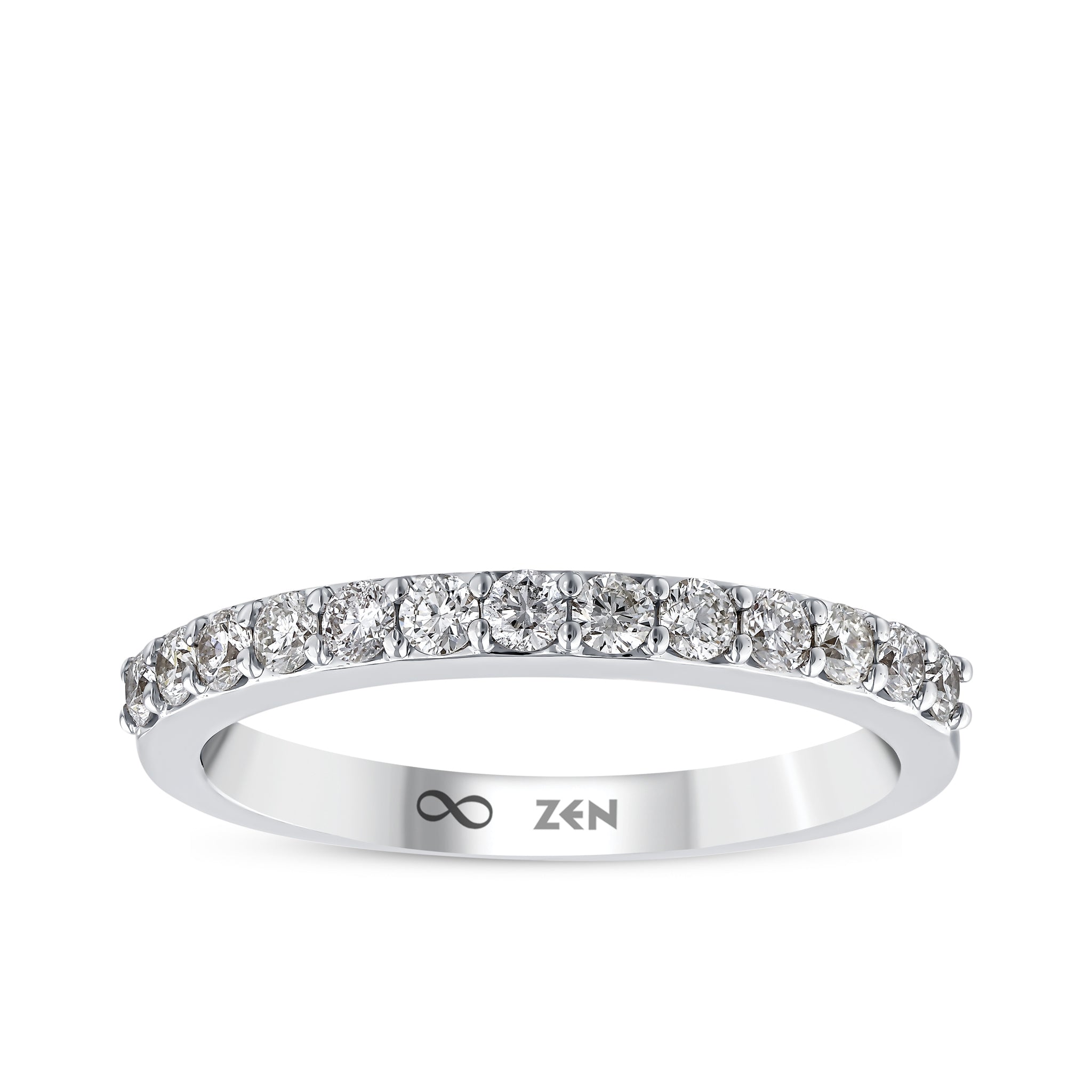 Diamond Half Eternity Ring