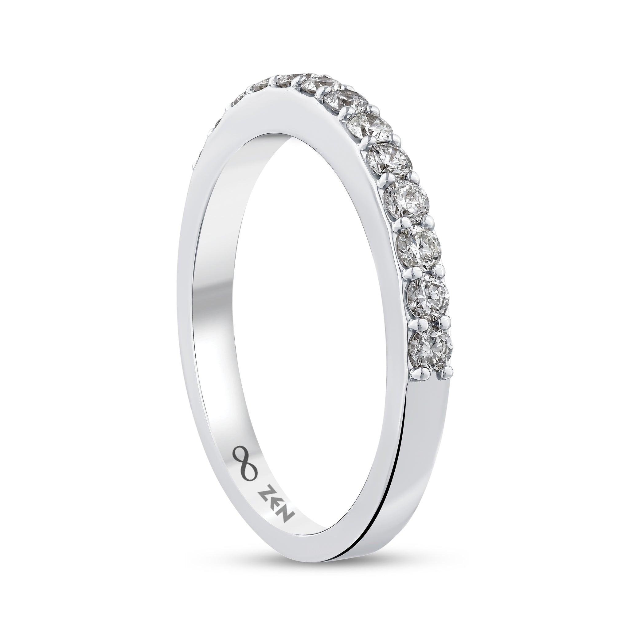 Diamond Half Eternity Ring
