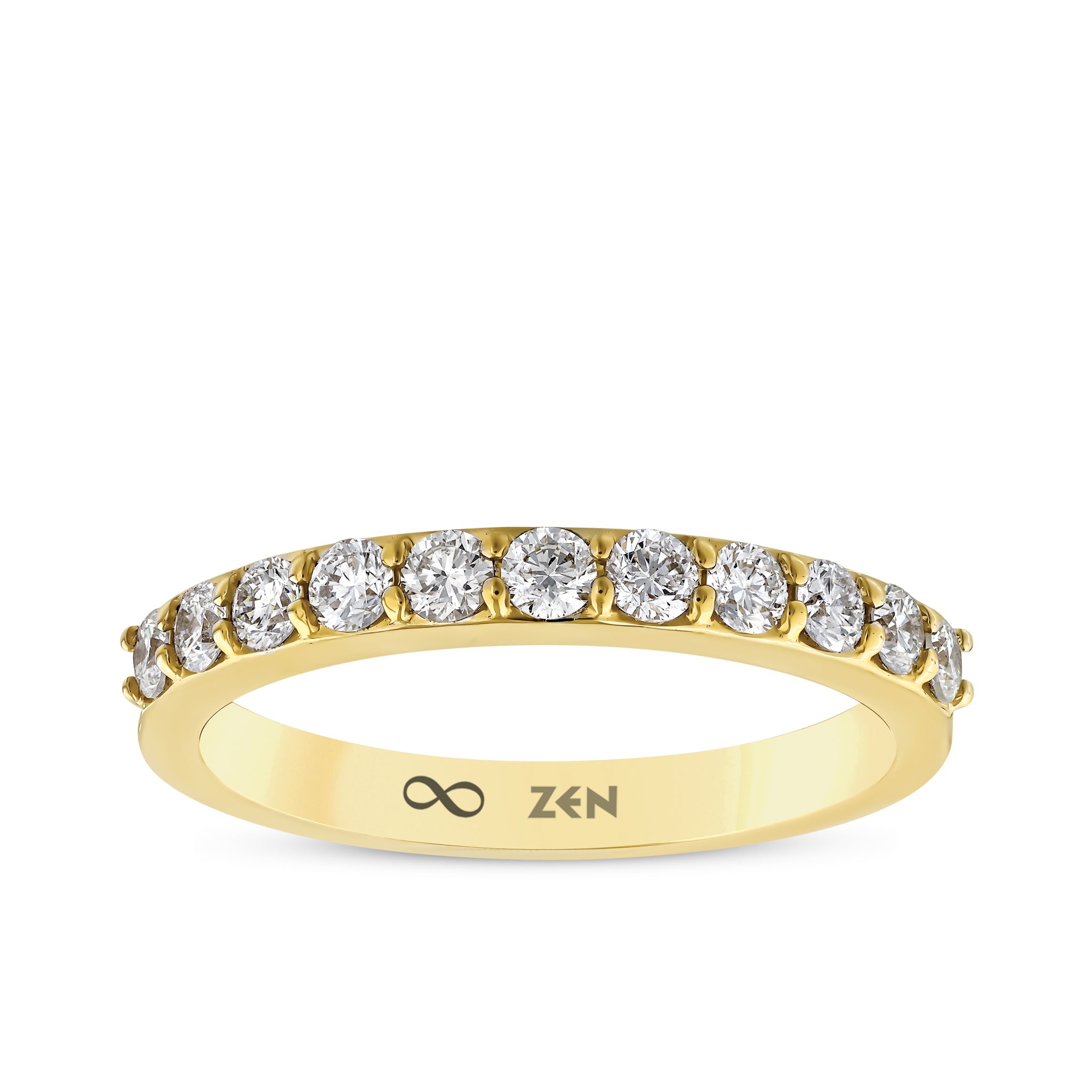 Diamond Half Eternity Ring