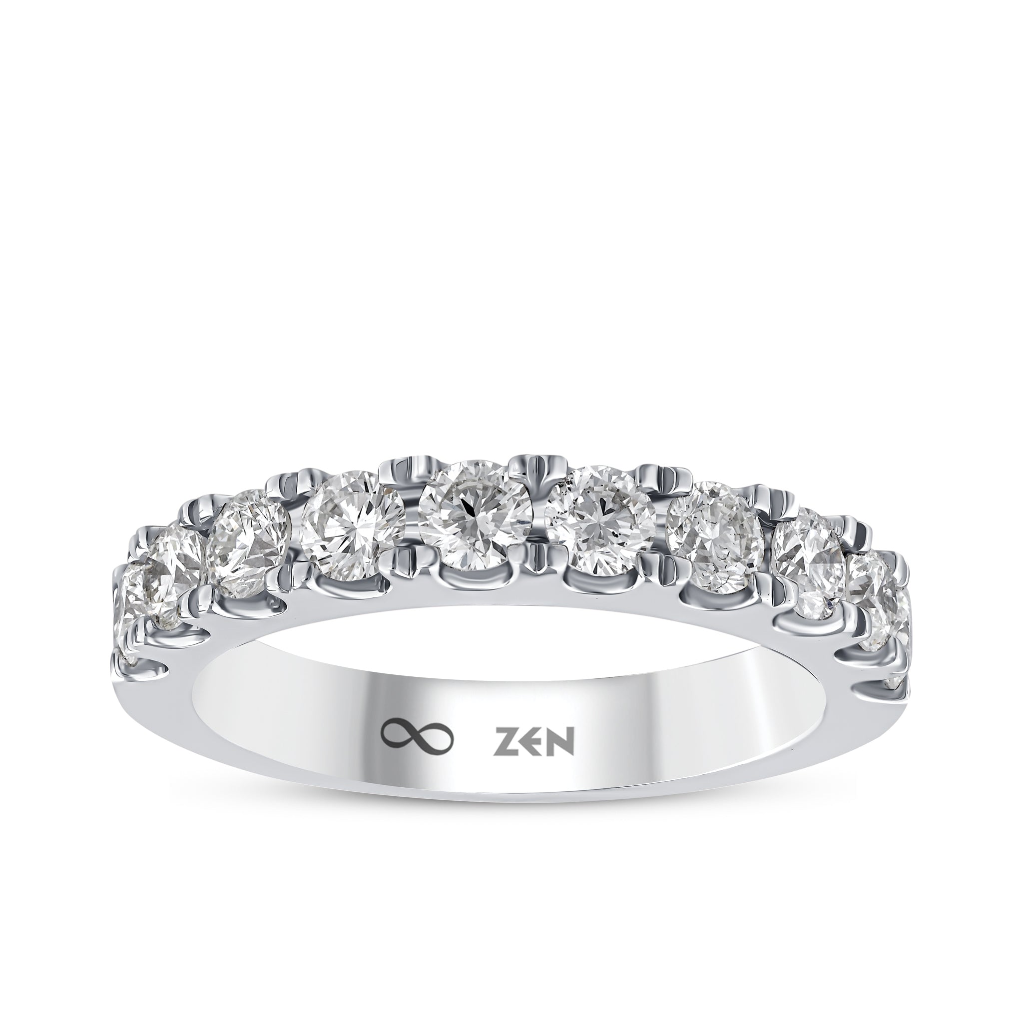 Diamond Half Eternity Ring