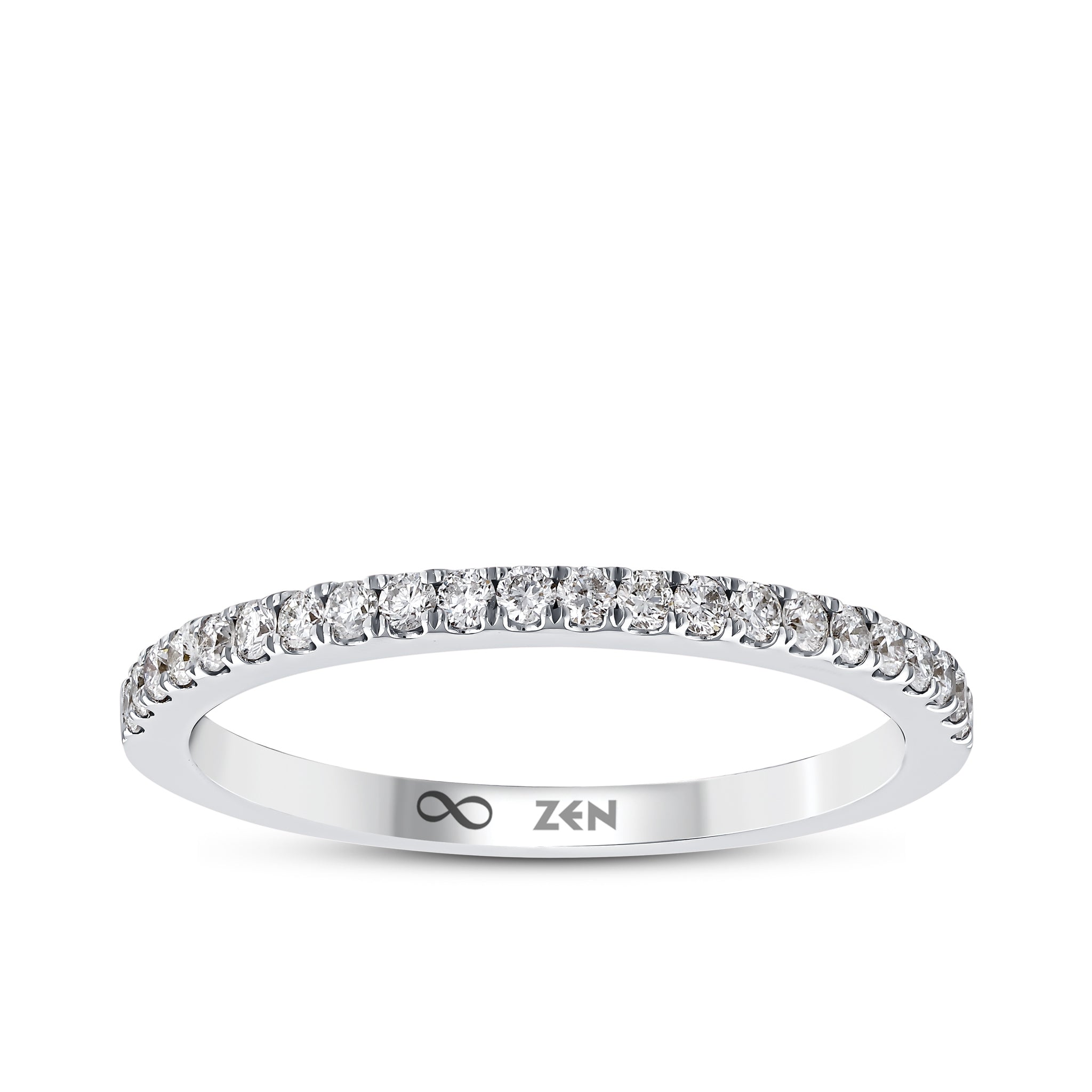 Diamond Half Eternity Ring