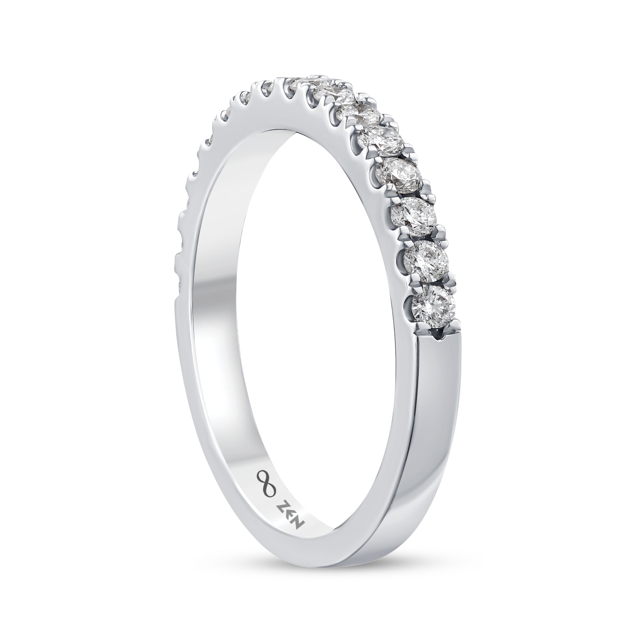 Diamond Half Eternity Ring