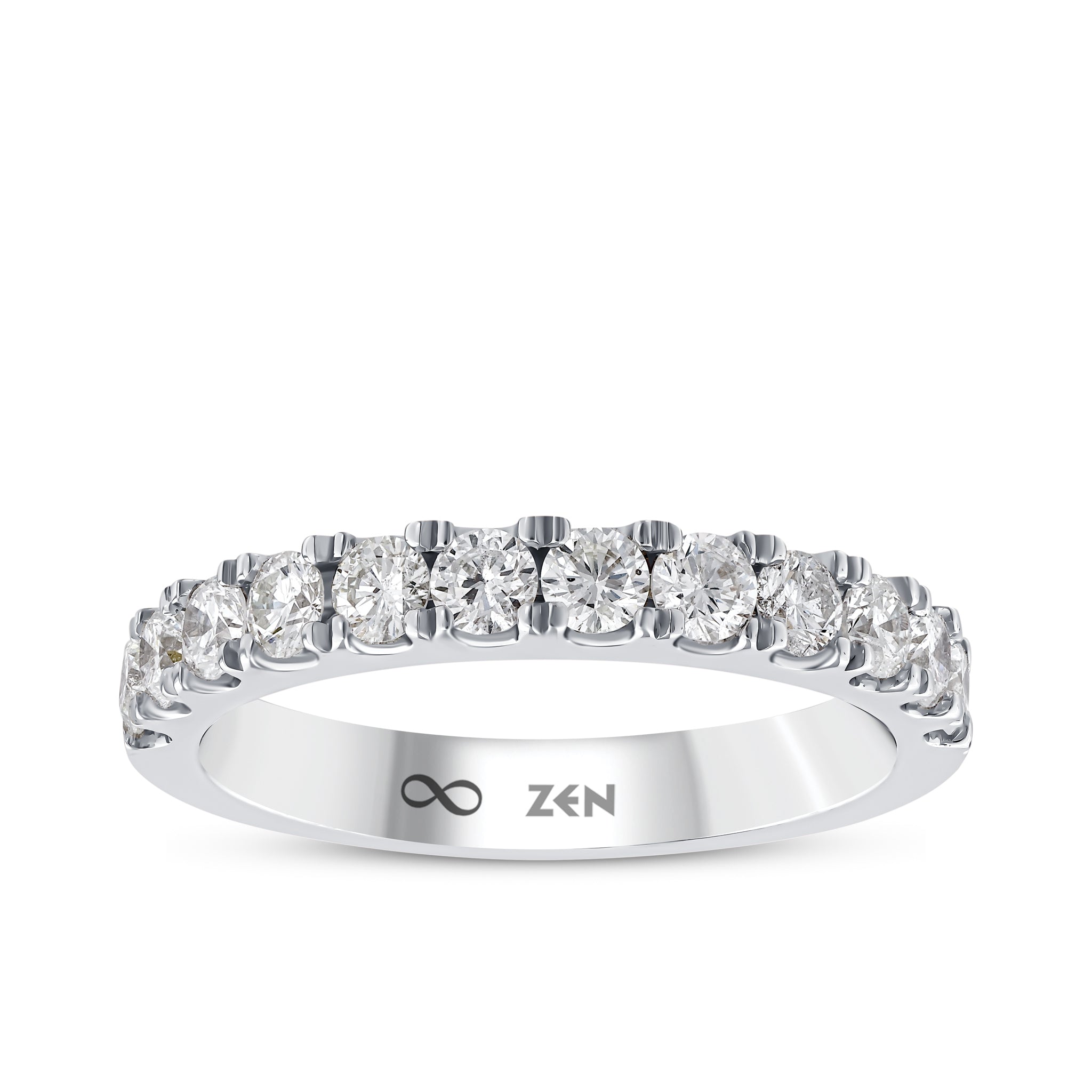 Diamond Half Eternity Ring