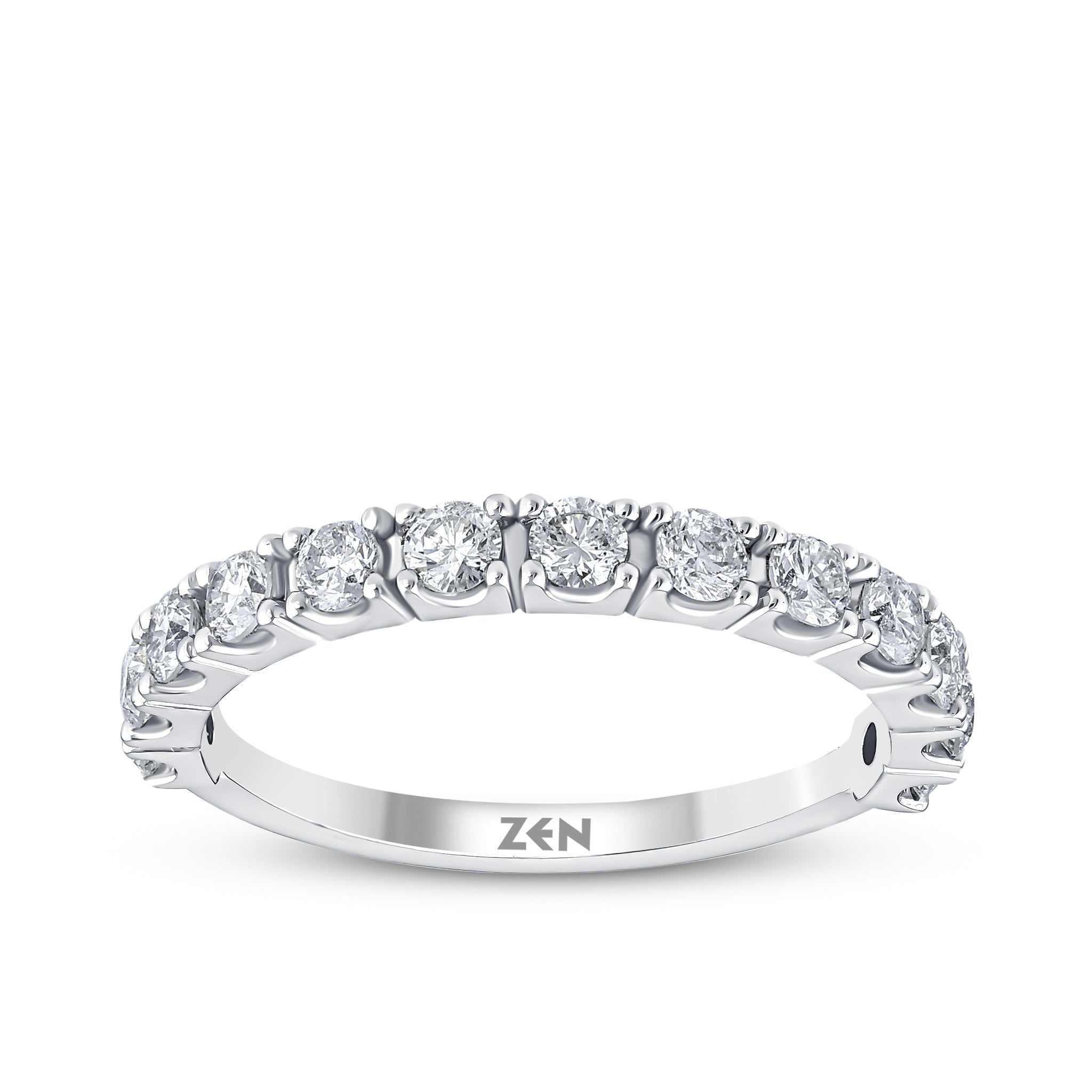 Diamond Half Eternity Ring