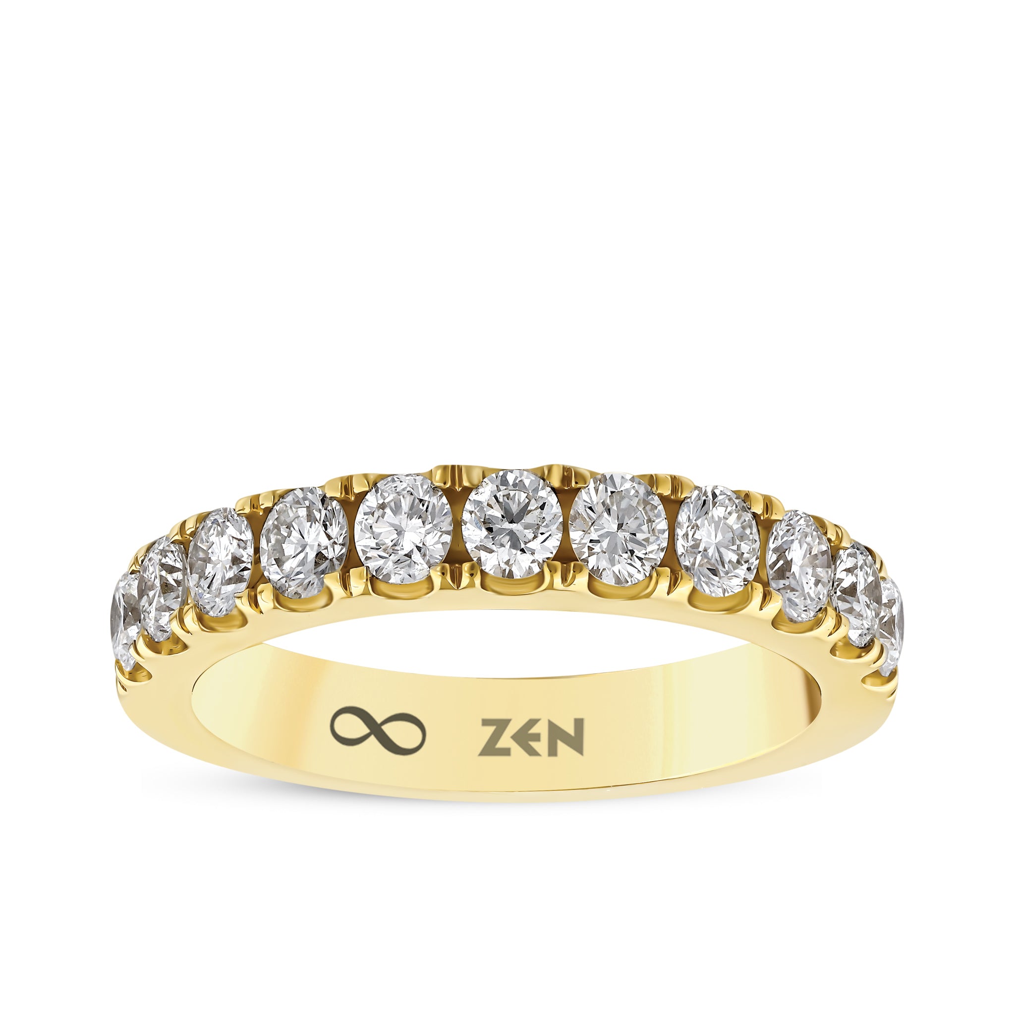 Diamond Half Eternity Ring