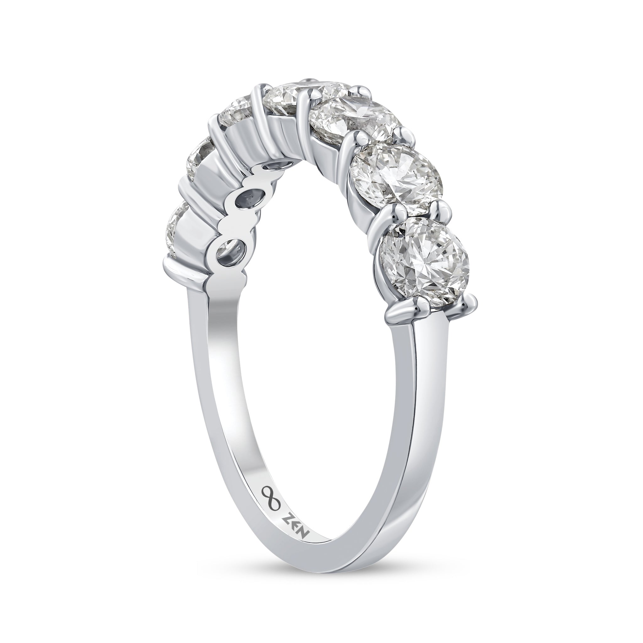 Diamond Half Eternity Ring