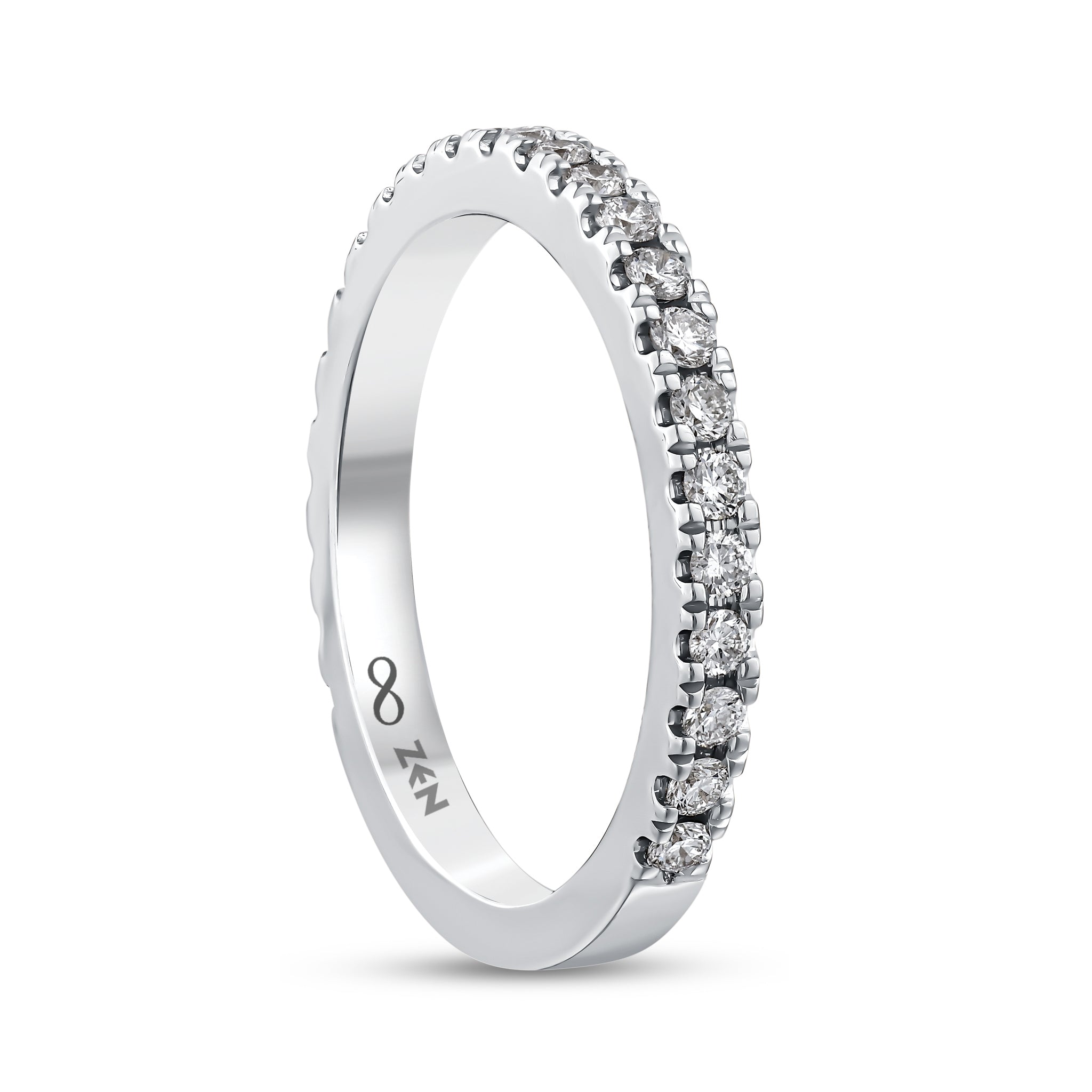 Diamond Half Eternity Ring