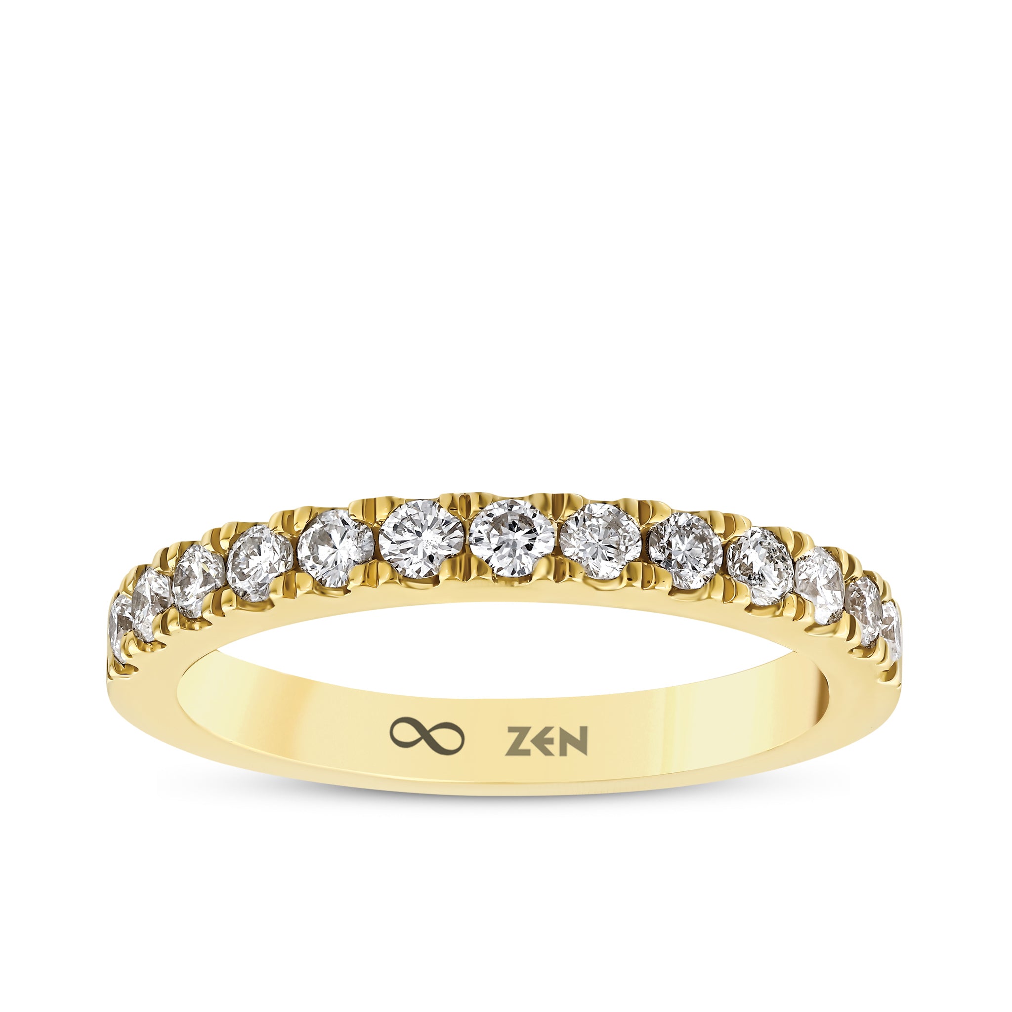 Diamond Half Eternity Ring