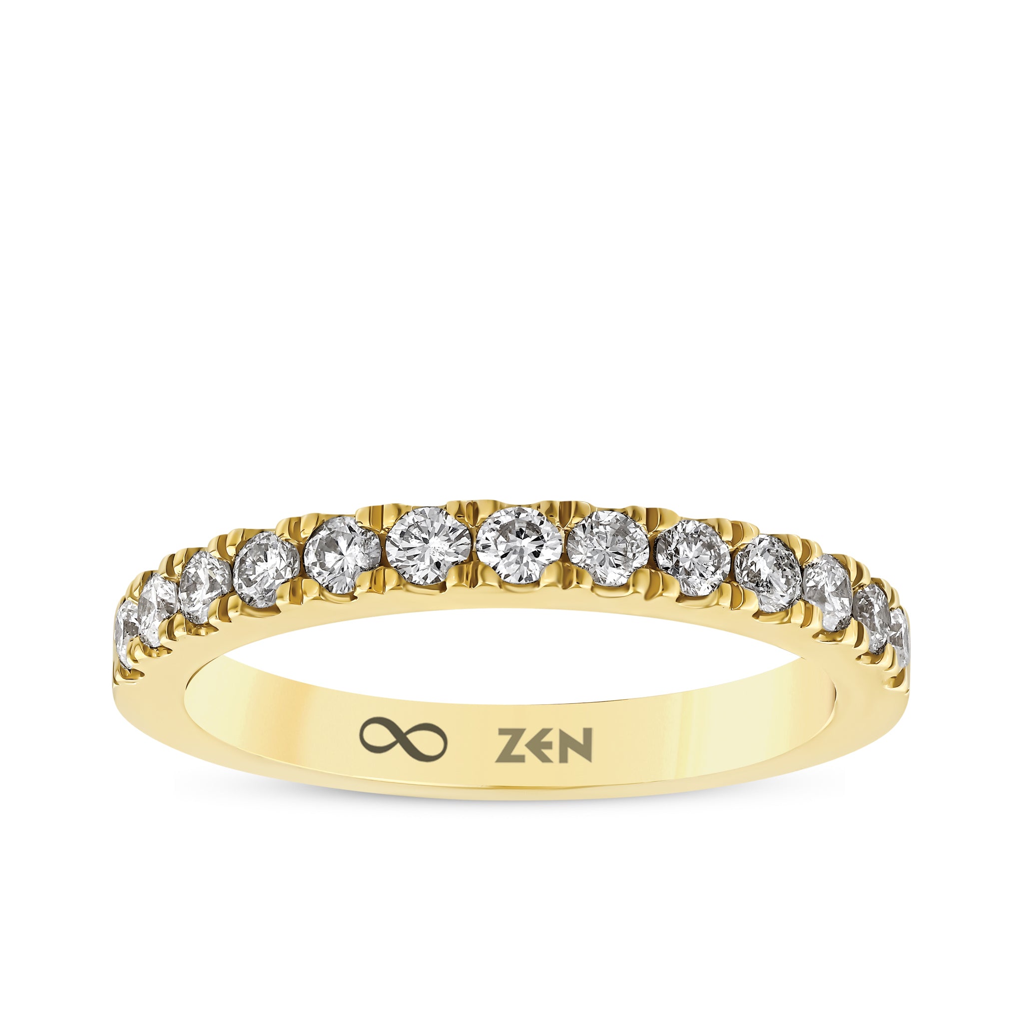 Diamond Half Eternity Ring