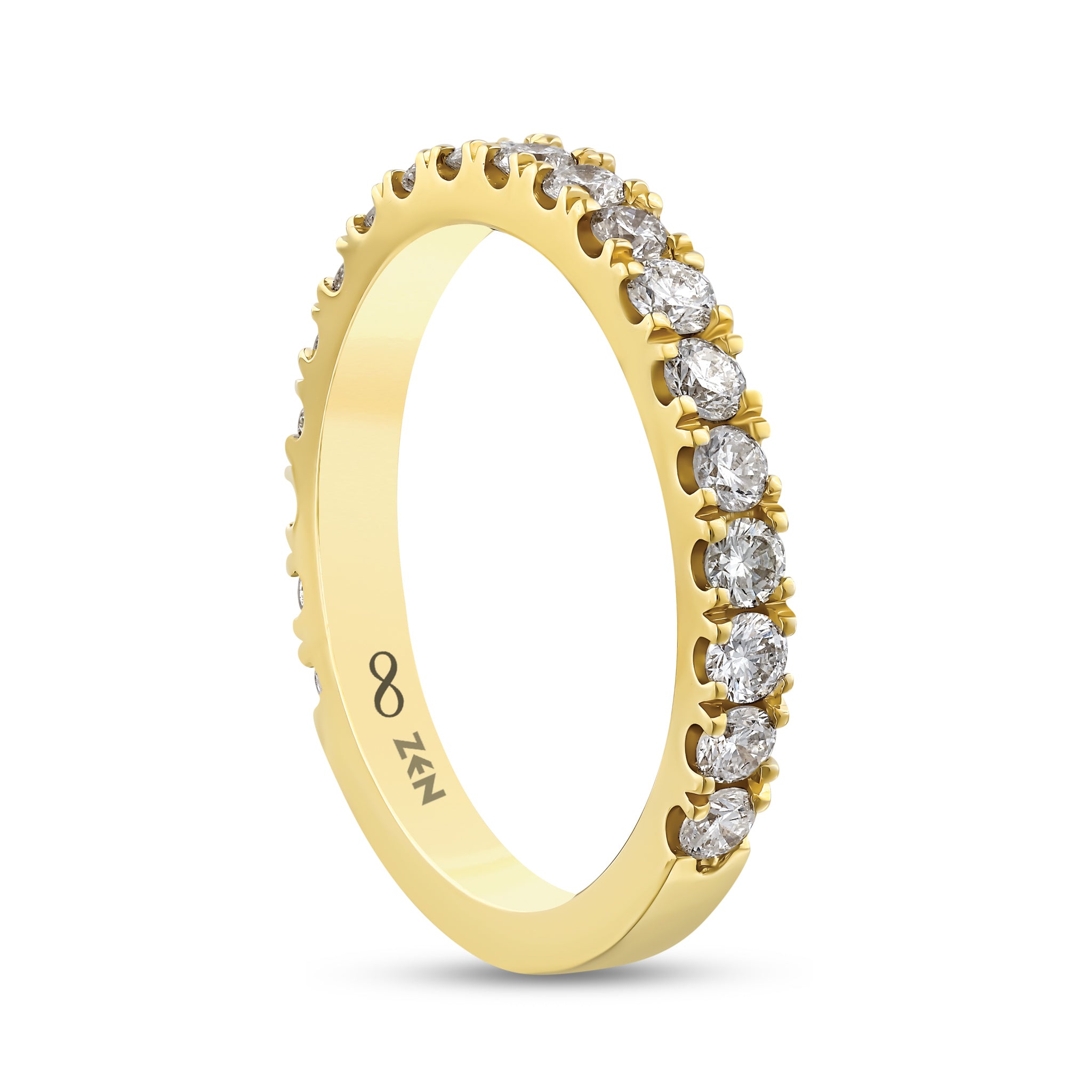 Diamond Half Eternity Ring