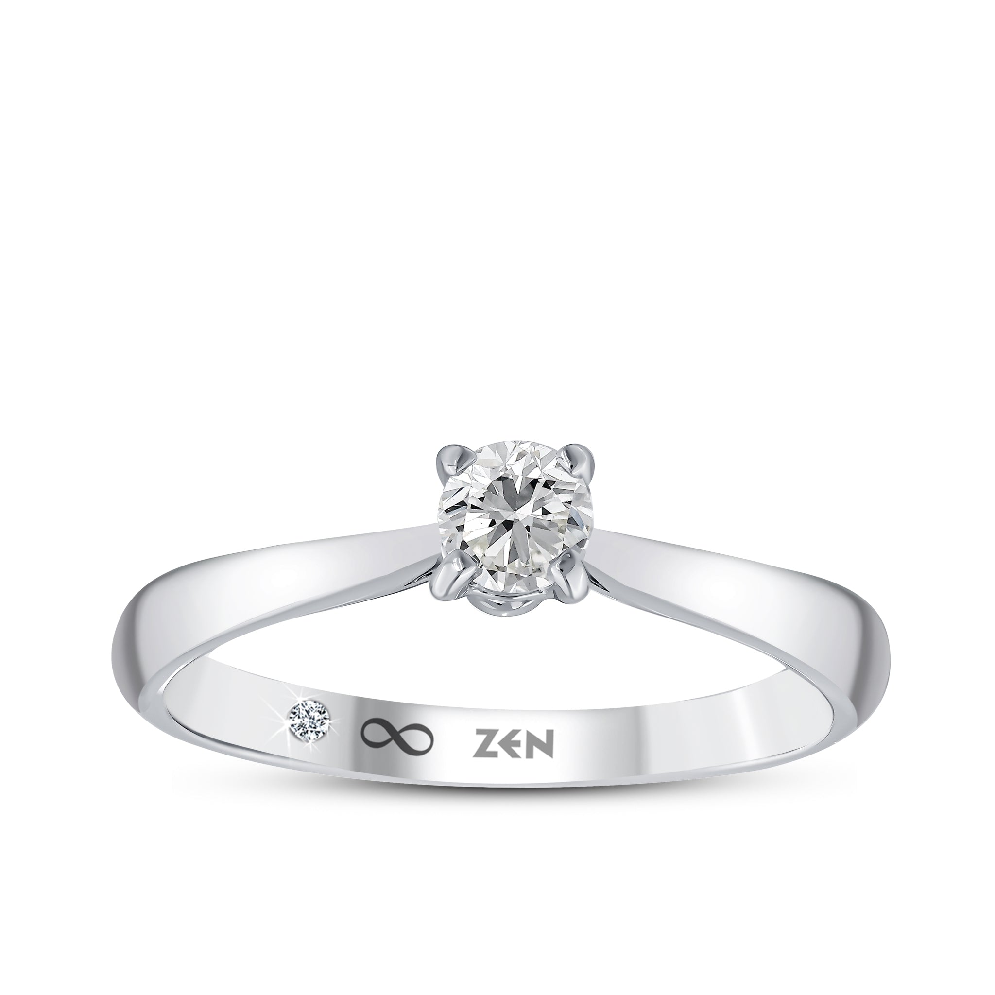 Oval Diamond Engagement Ring
