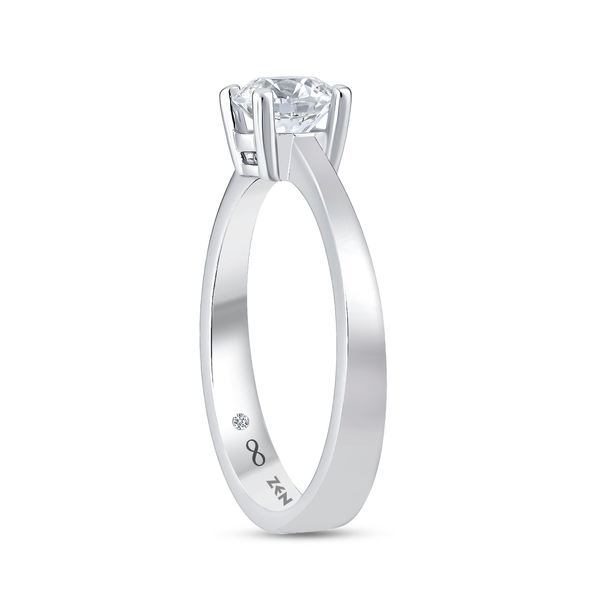 Diamond Solitaire Engagement Ring
