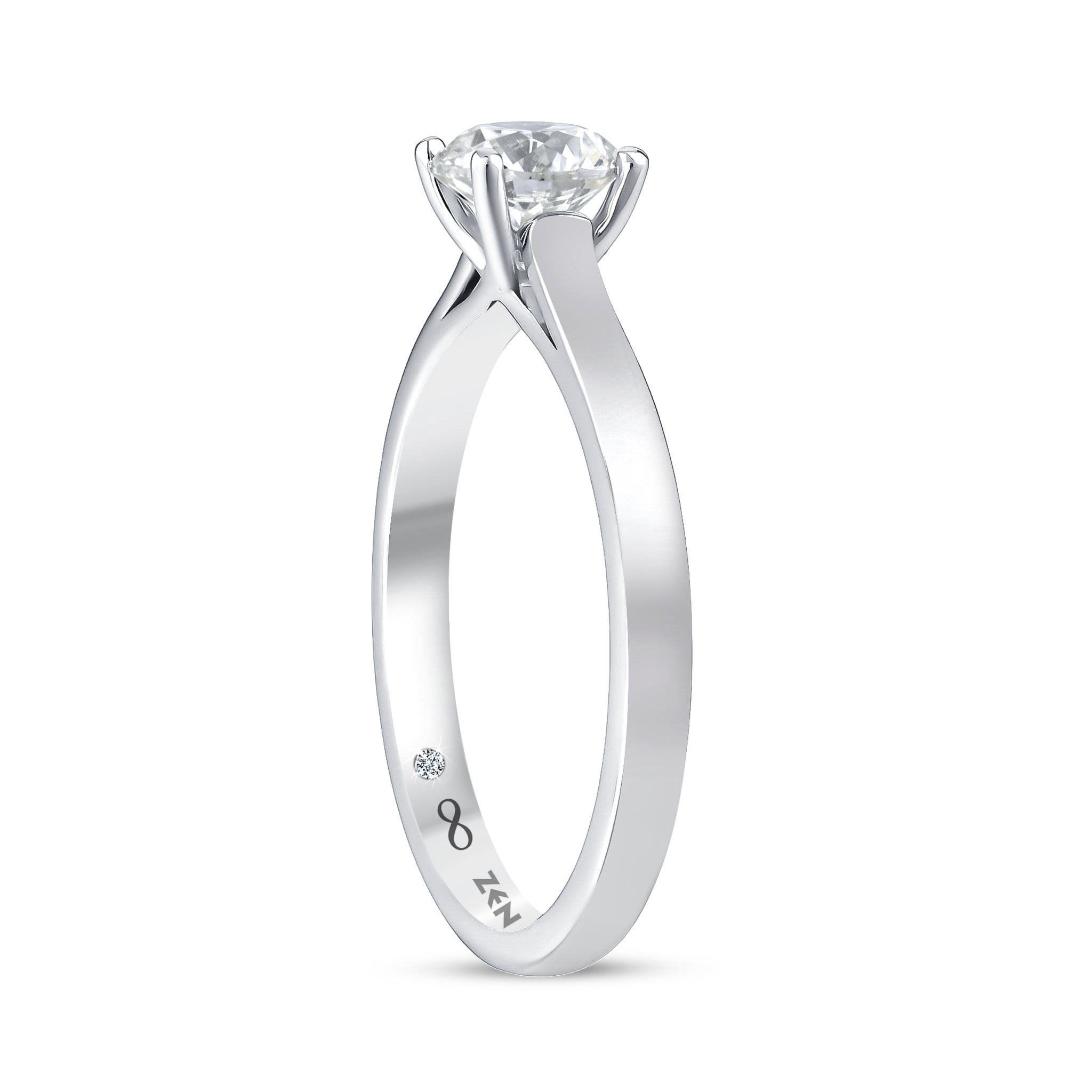 Diamond Solitaire Engagement Ring