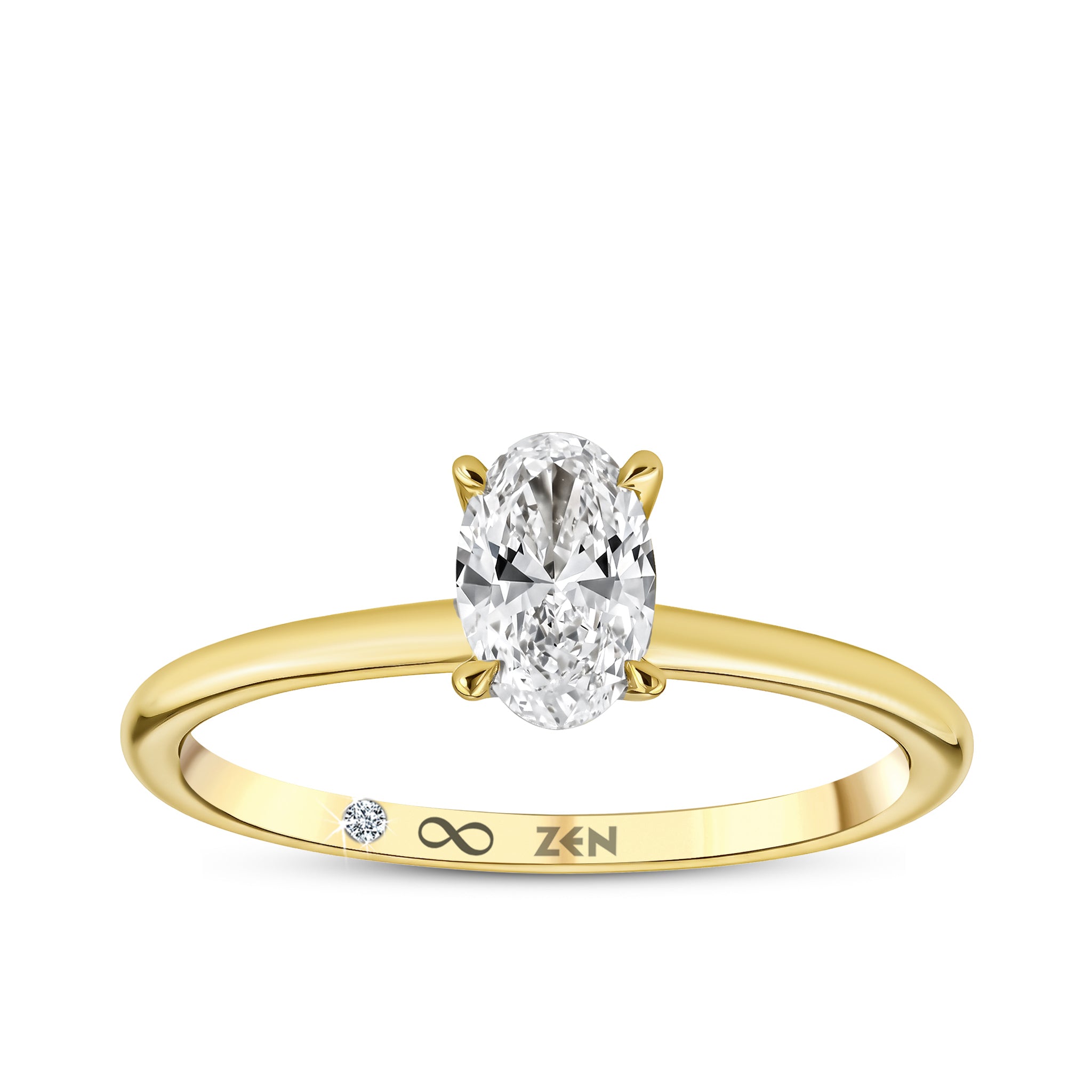 Diamond Solitaire Engagement Ring