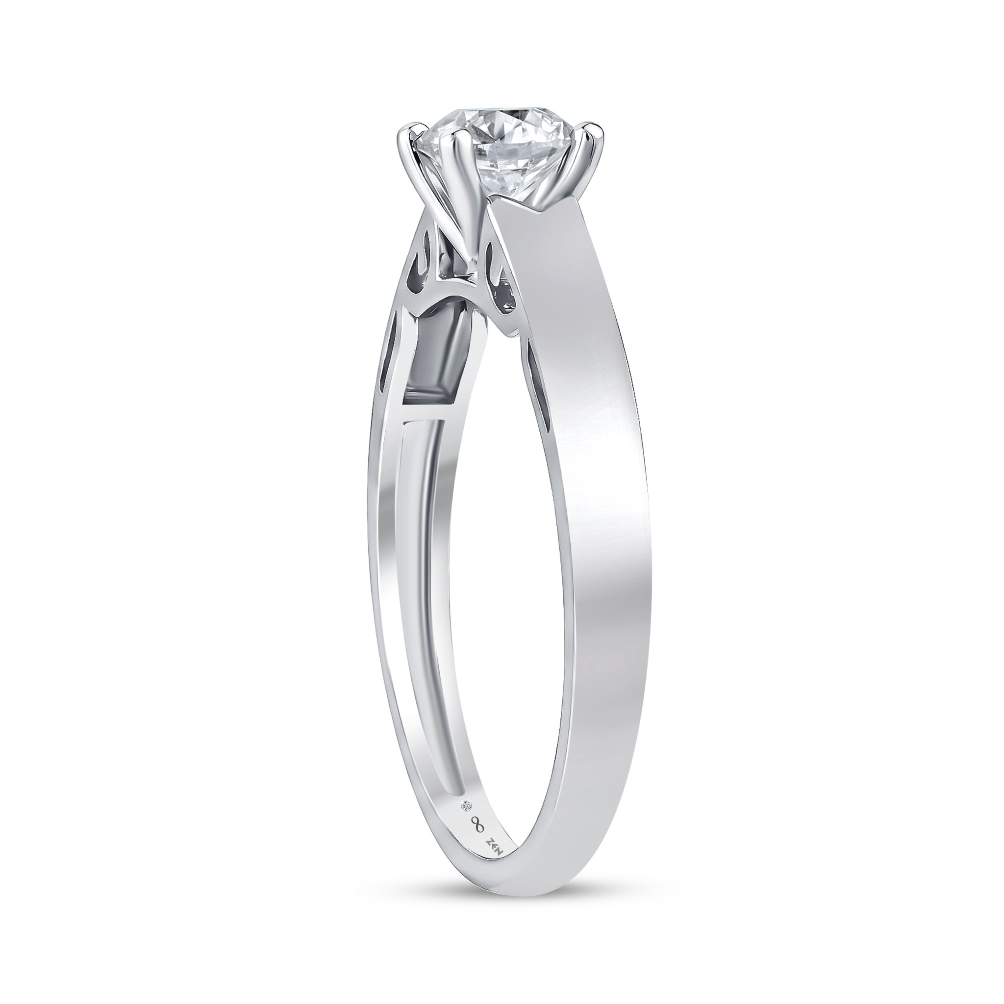 Diamond Solitaire Engagement Ring