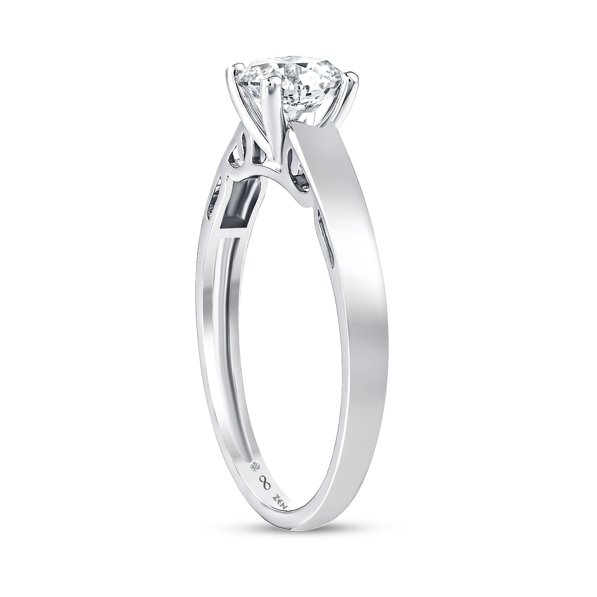Diamond Solitaire Engagement Ring
