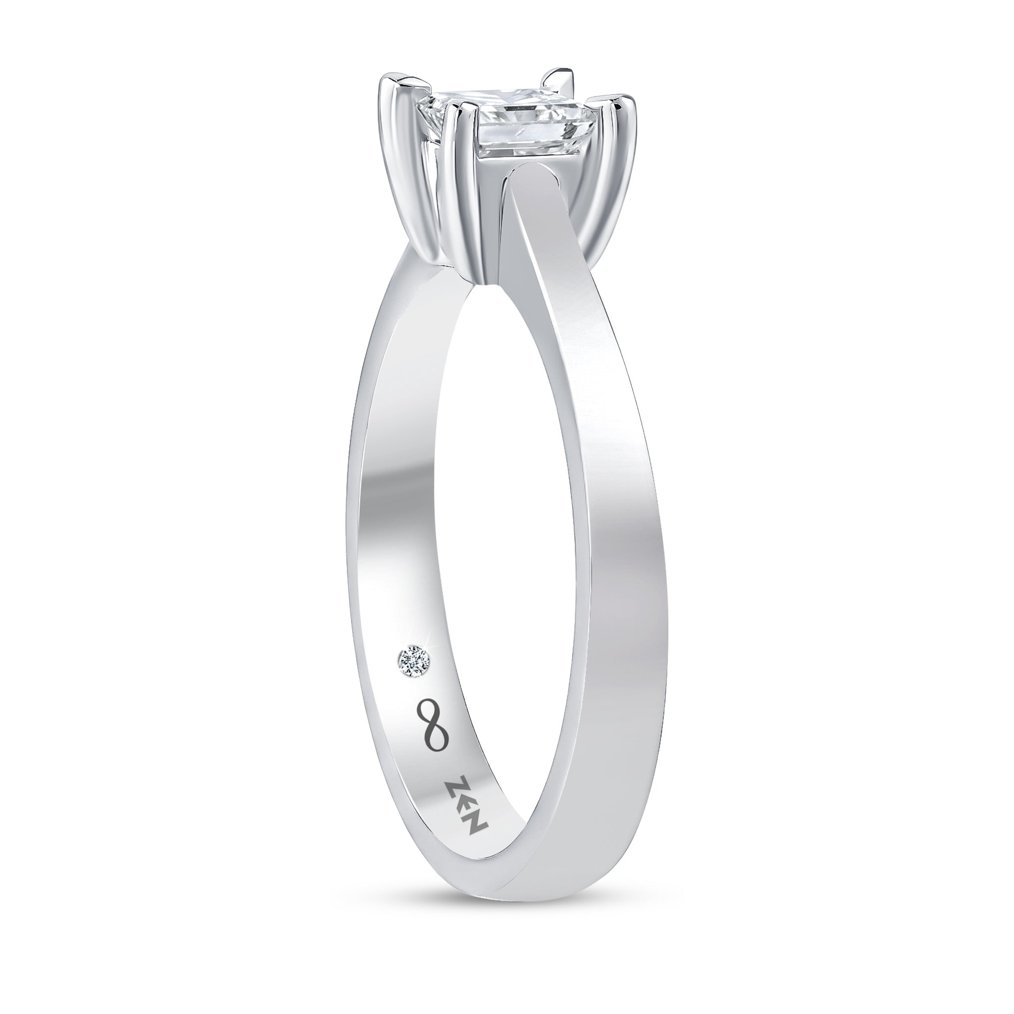 Diamond Solitaire Engagement Ring