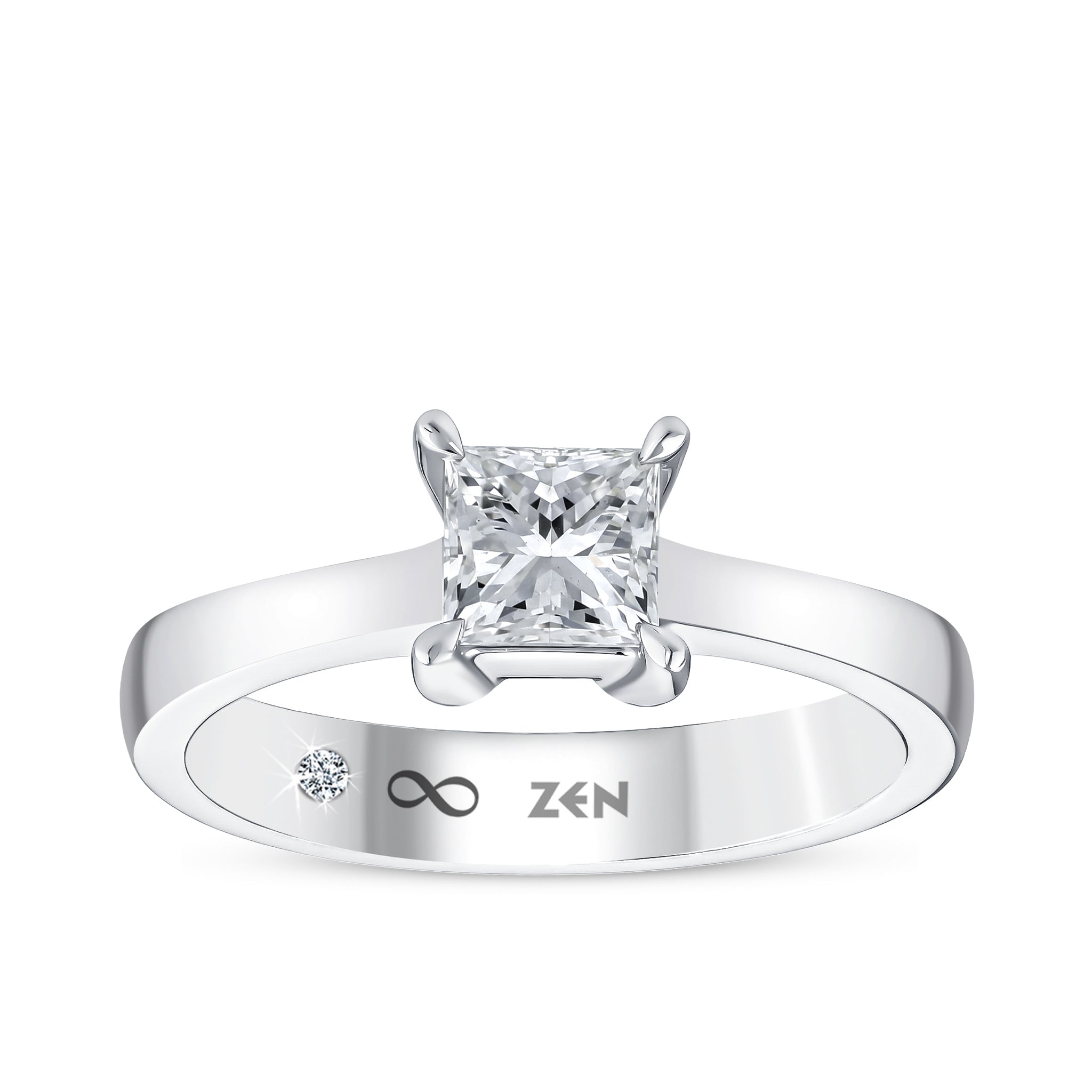 Diamond Solitaire Engagement Ring