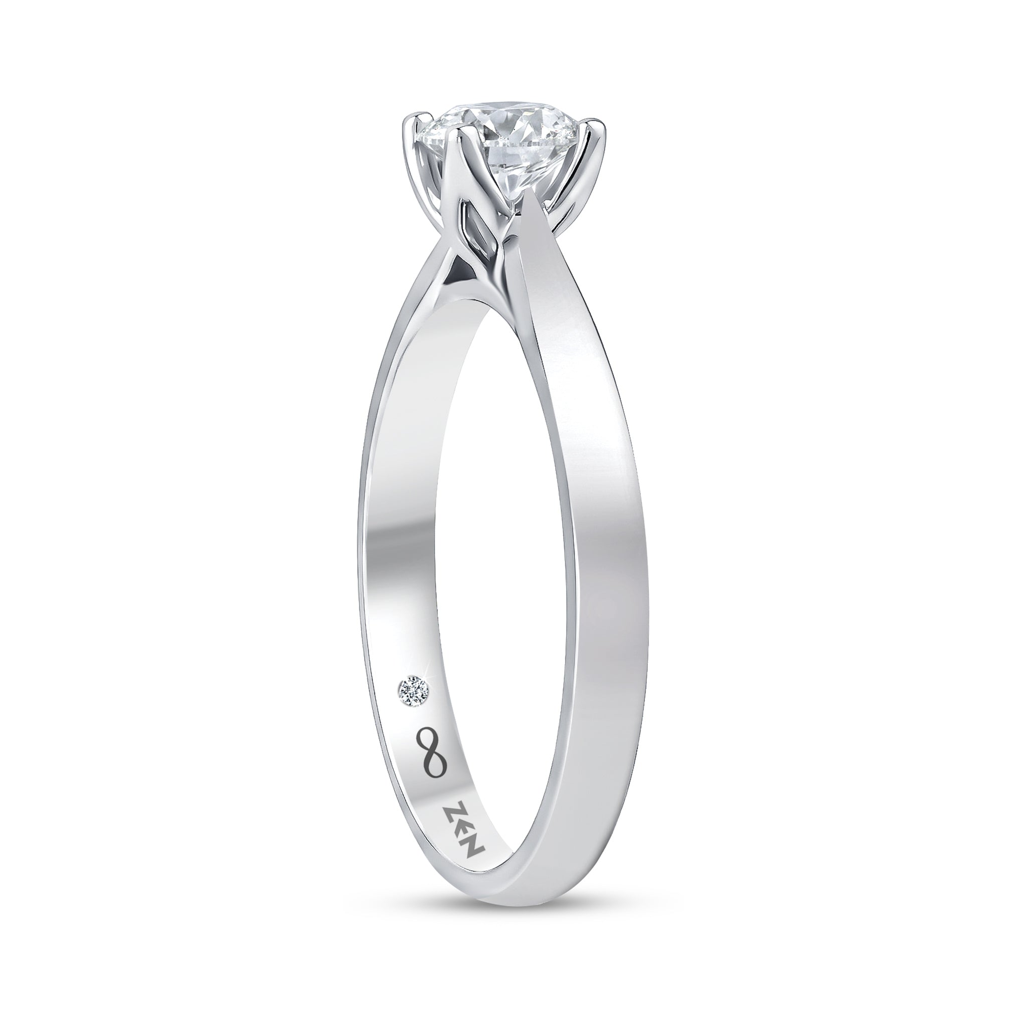 Diamond Solitaire Engagement Ring