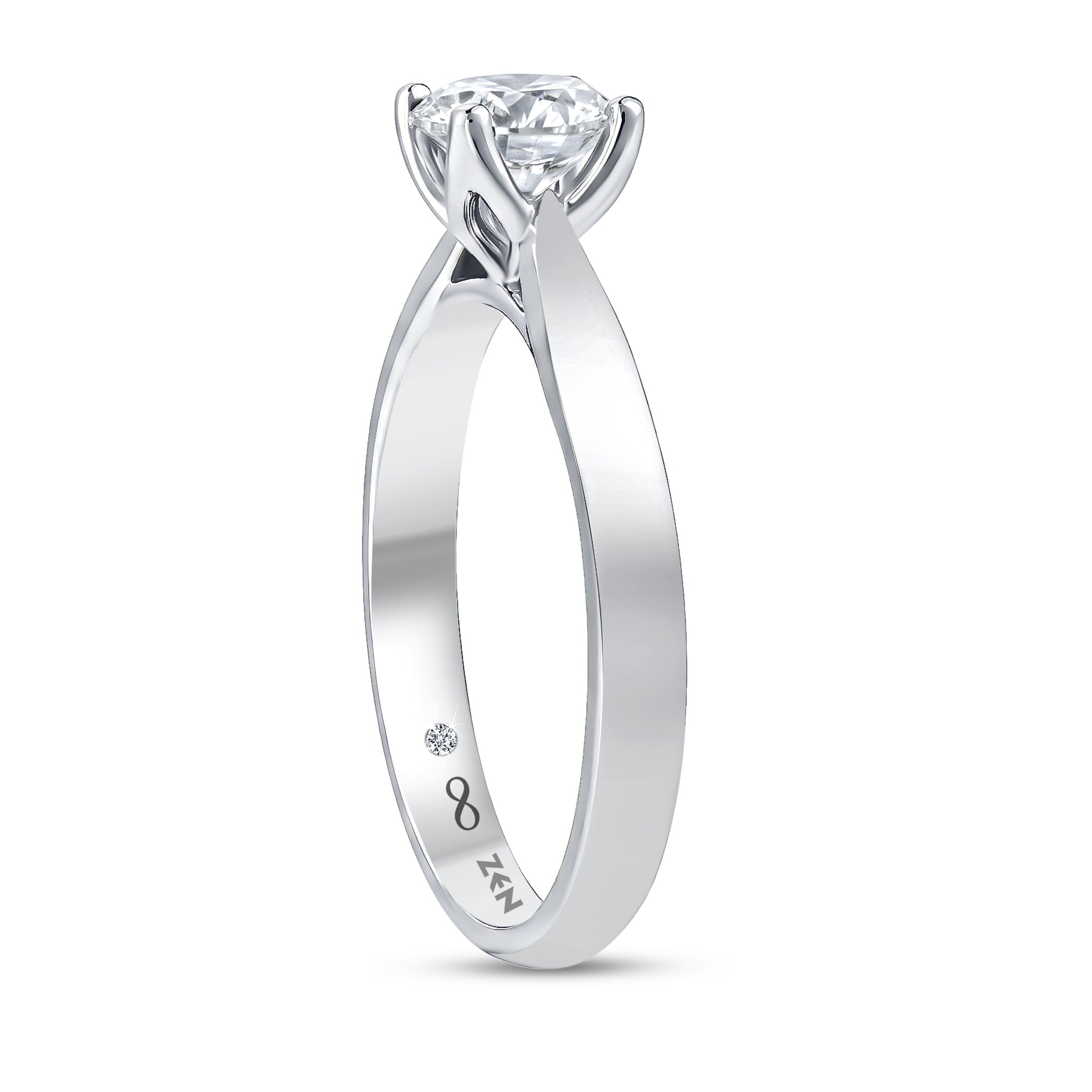 Diamond Solitaire Engagement Ring