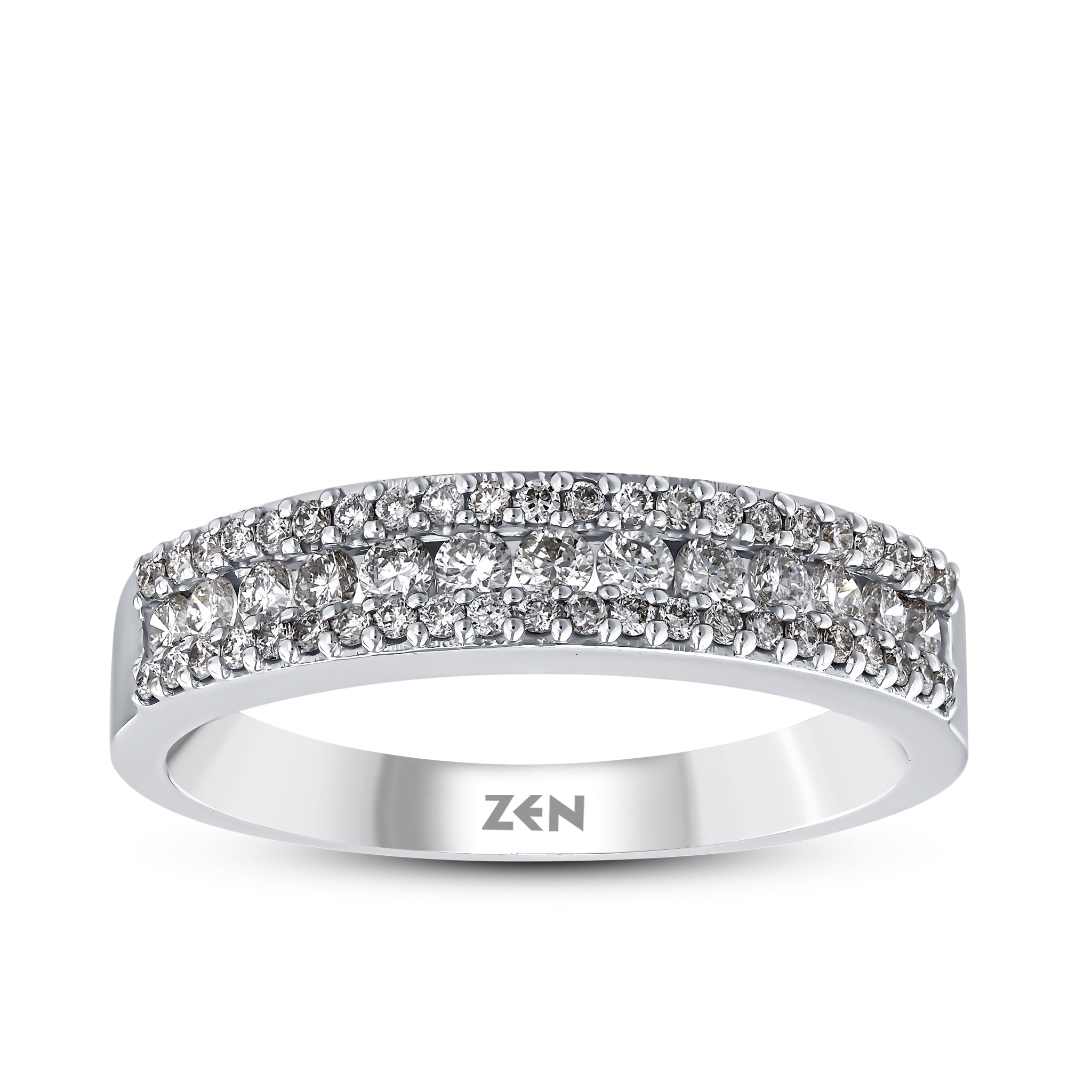 Diamond Half Eternity Ring