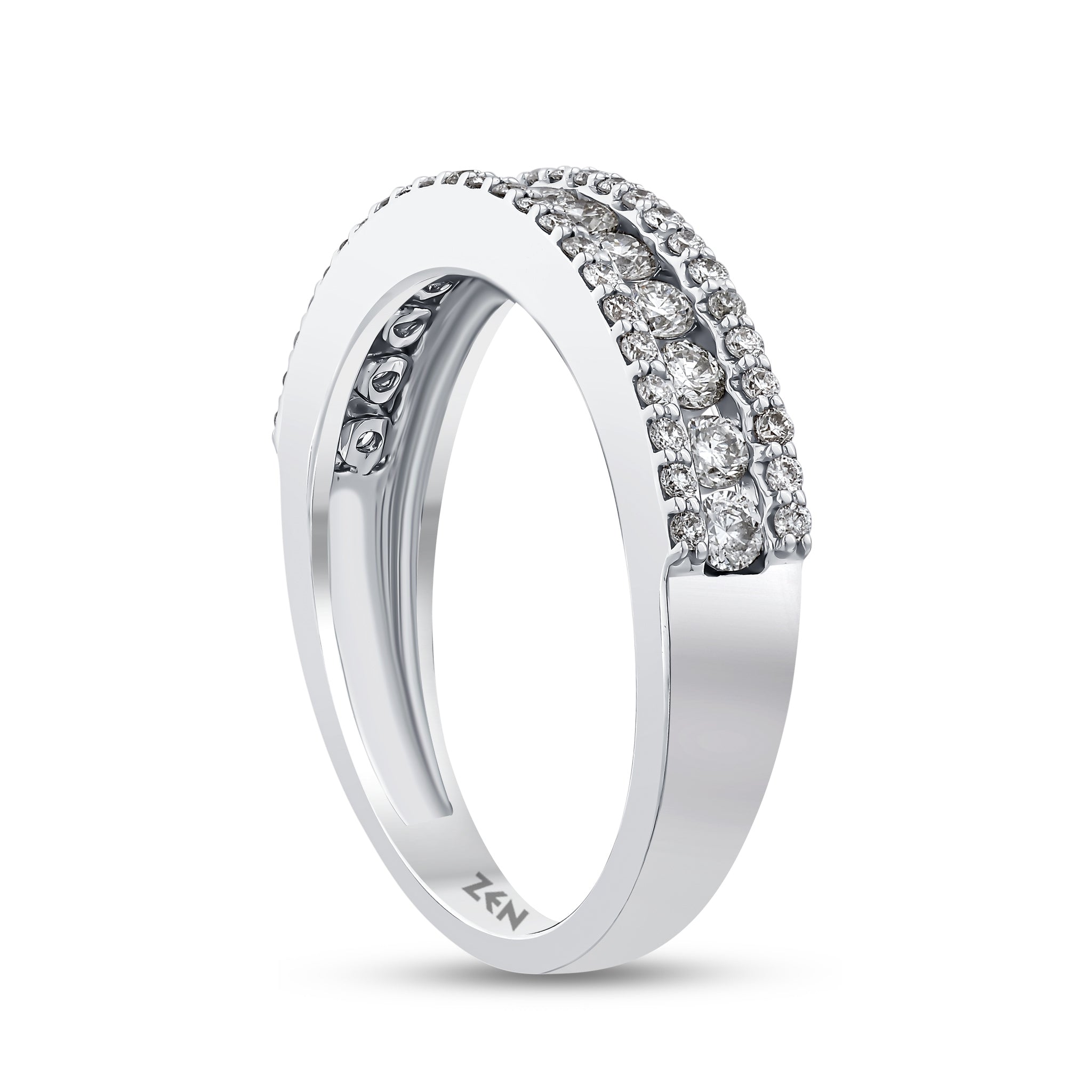 Diamond Half Eternity Ring
