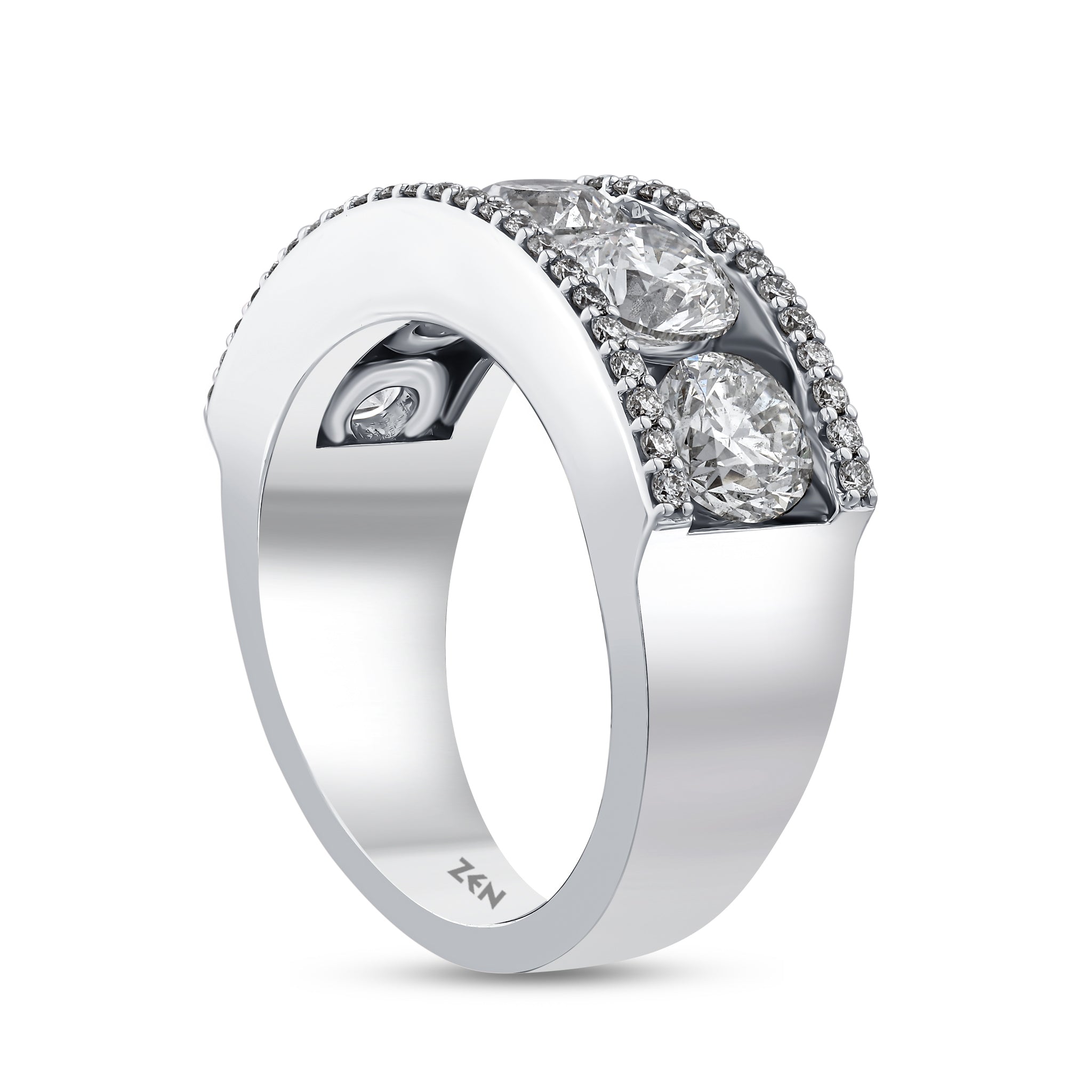 Half Eternity Diamond Ring
