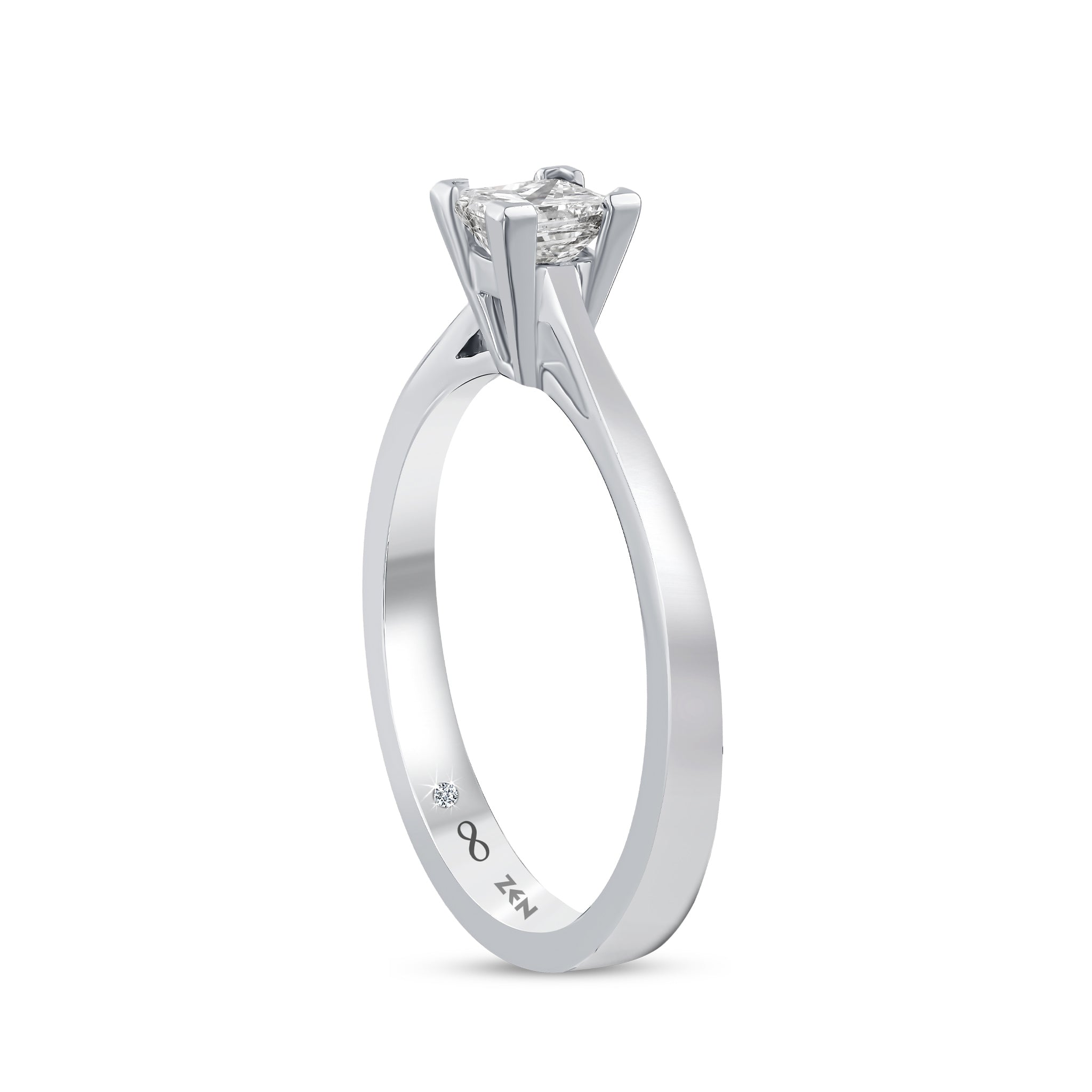 Diamond Solitaire Engagement Ring