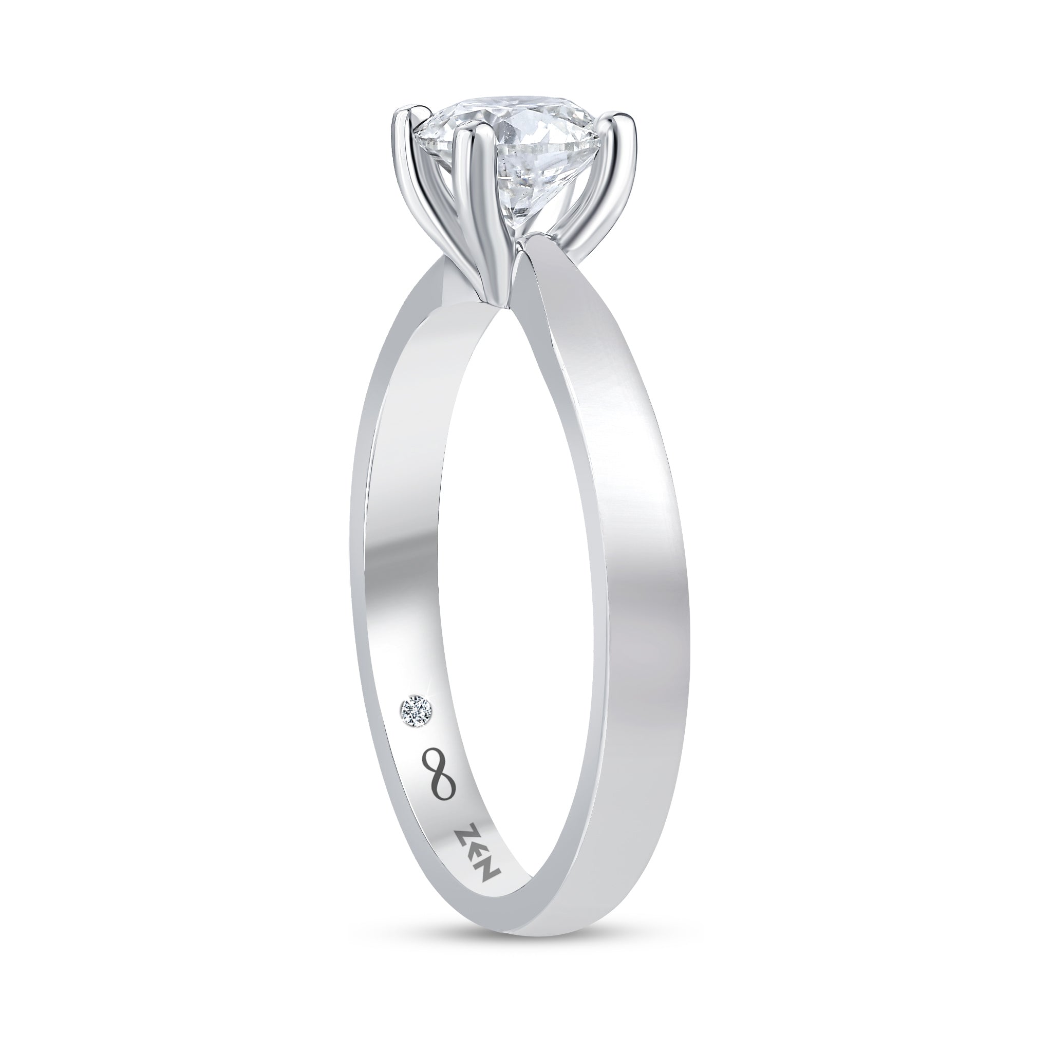 Diamond Solitaire Engagement Ring