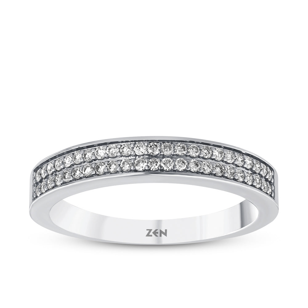 Half Eternity Diamond Ring