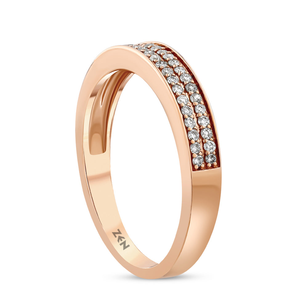 Half Eternity Diamond Ring