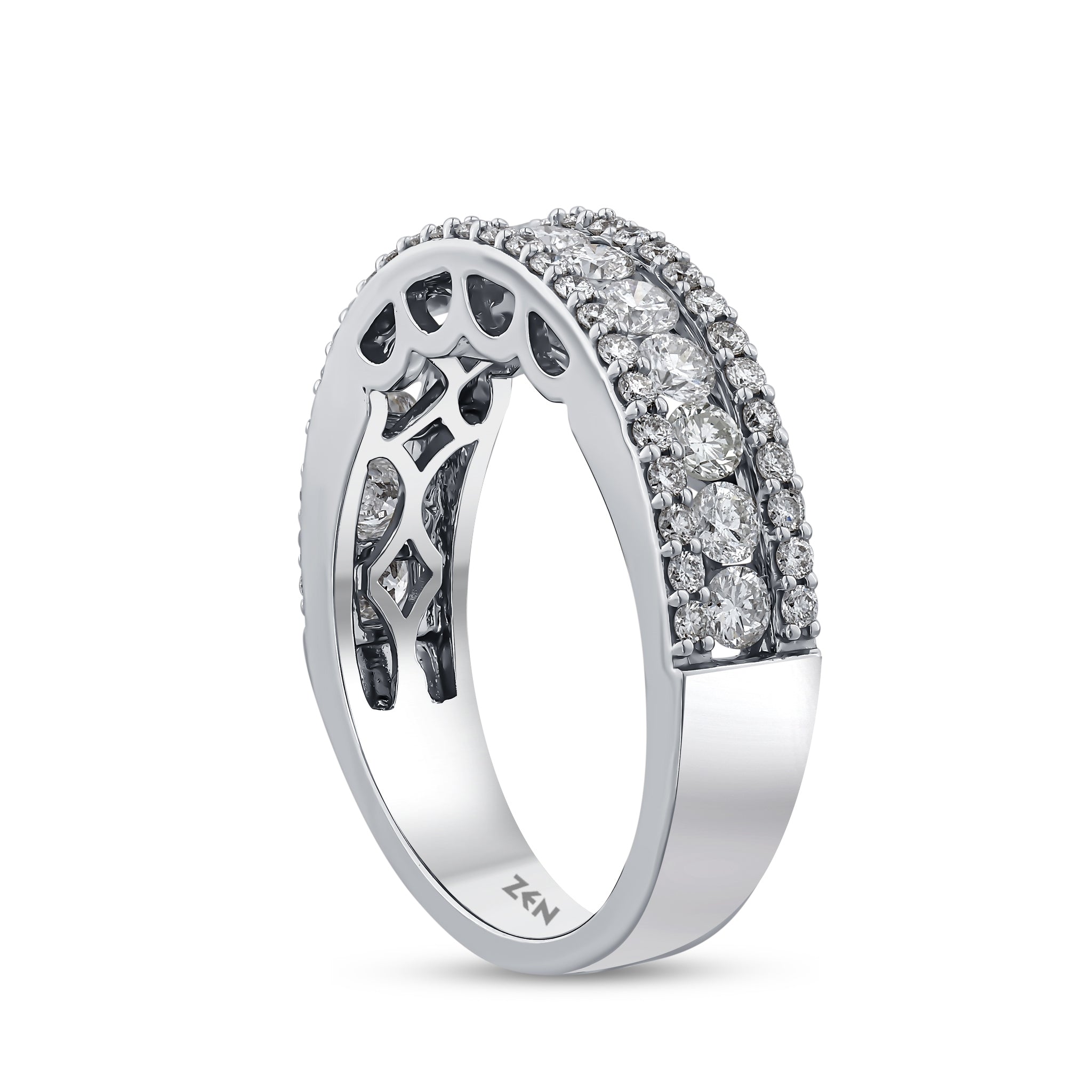 Diamond Half Eternity Ring